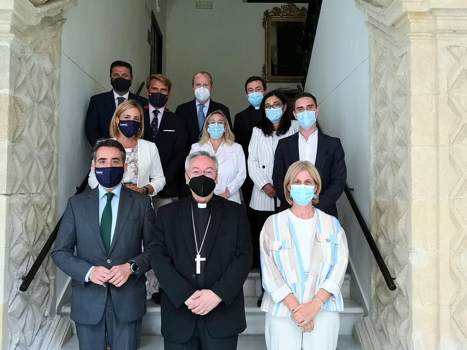 El Partido Popular se reúne con el nuevo Obispo de Asidonia-Jerez