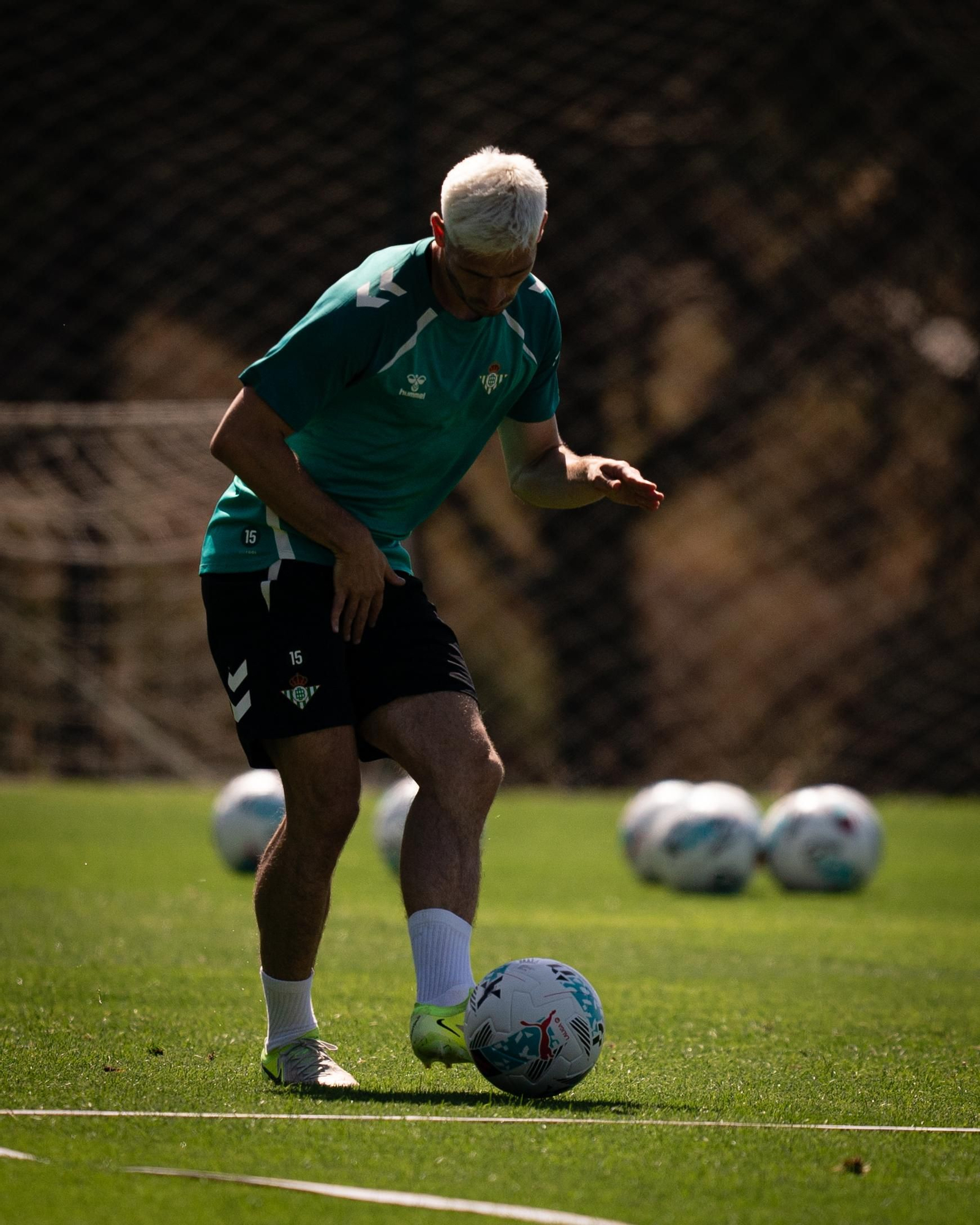 Las fotos del primer día del Betis en Almancil