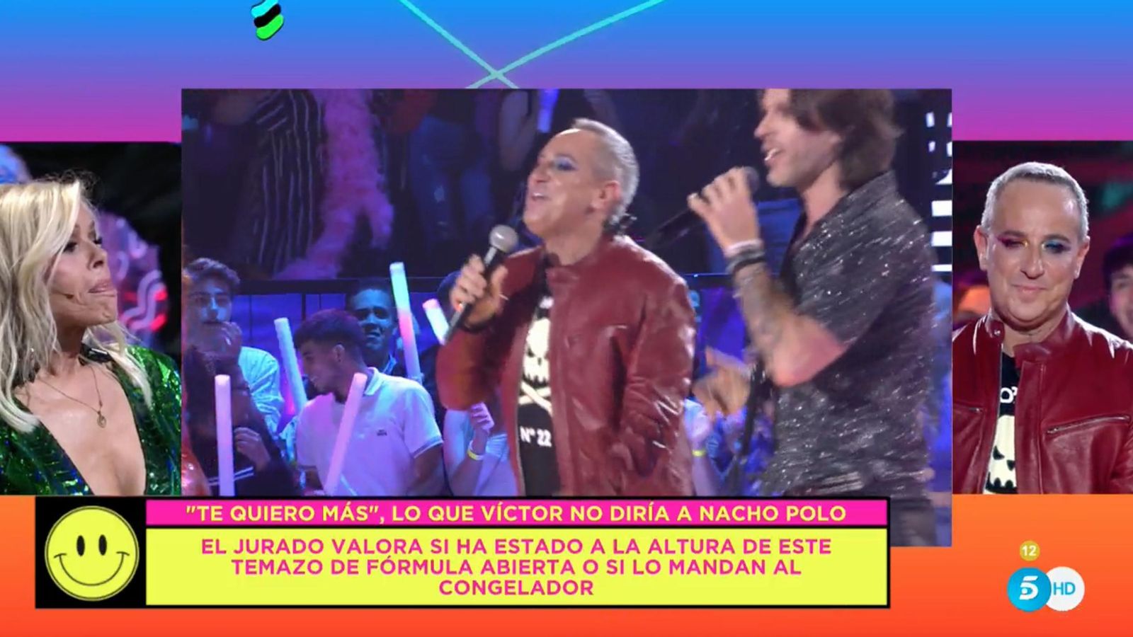 Bibiana Fernández juzga la actuación de Víctor Sandoval