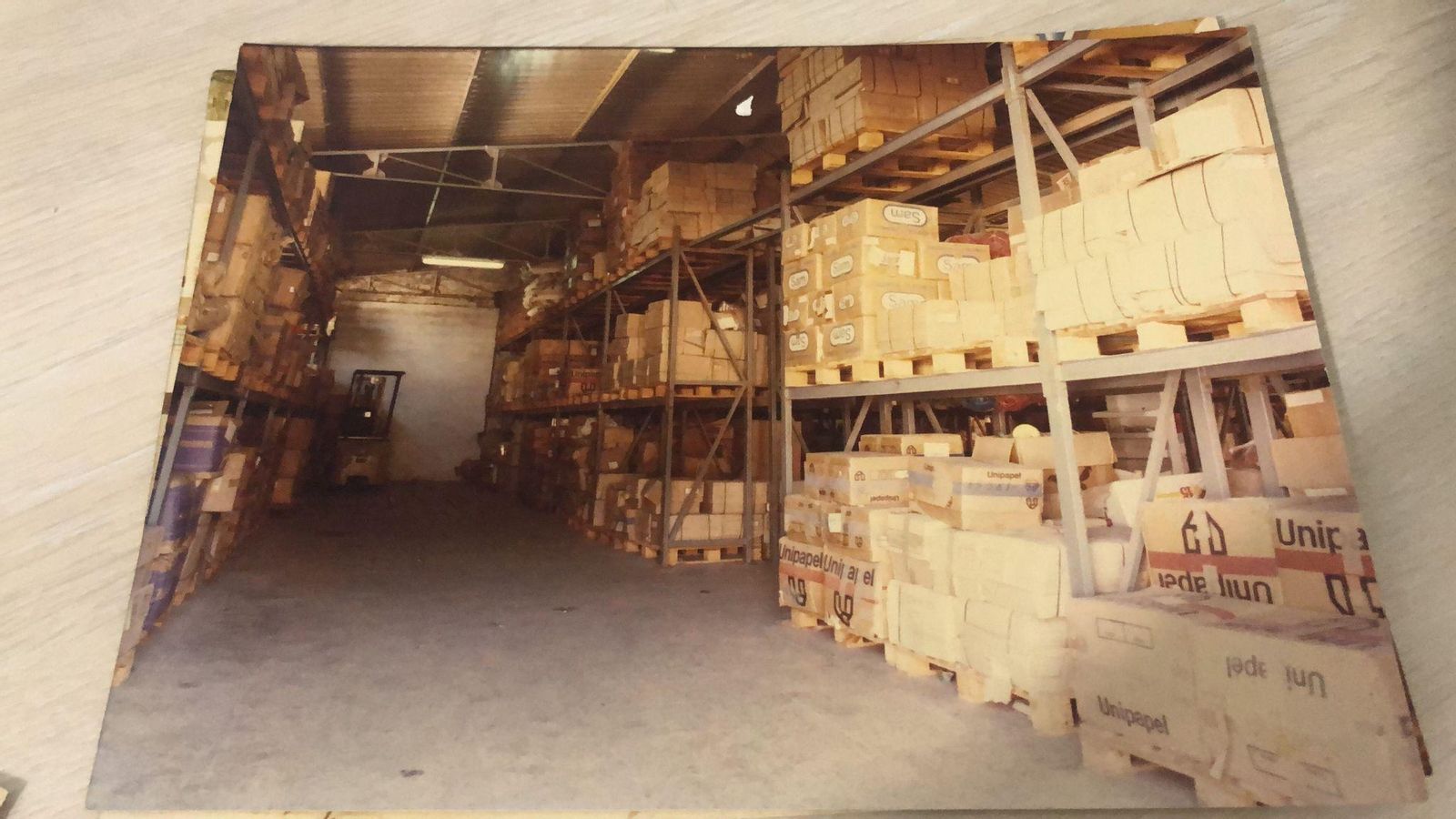 Imagen de la desaparecida nave del Pago de la Dehesilla.