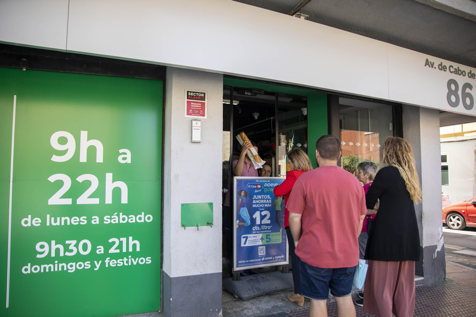 Las imágenes del apagón en Almería