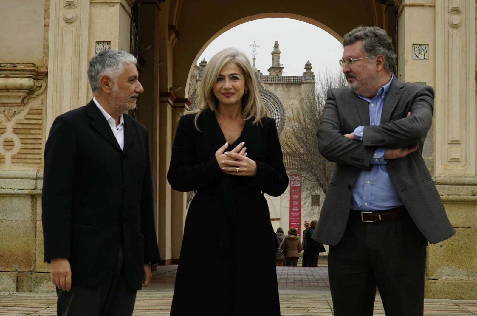 Juan Antonio Álvarez, Patricia del Pozo y Álvaro Rodríguez.