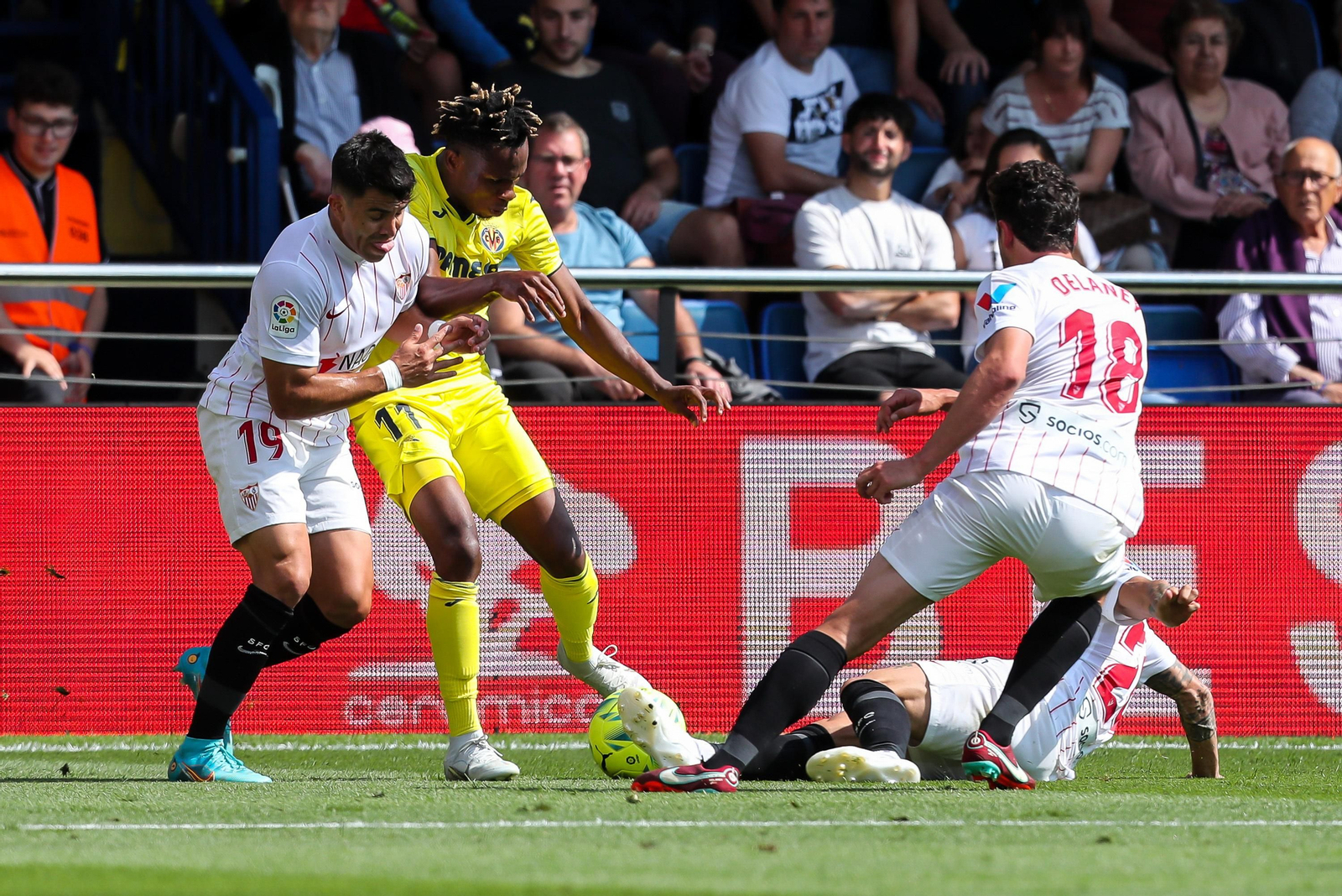 Las imágenes del Villarreal-Sevilla