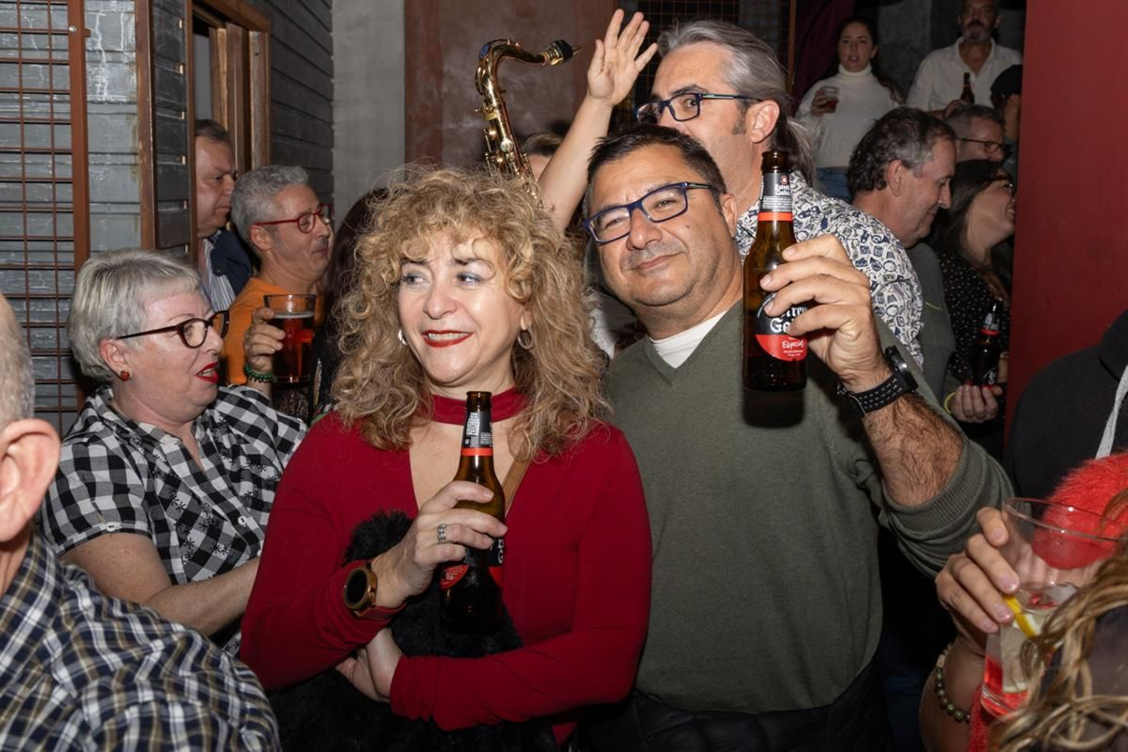 Homenaje a Antonio Jaén en la sala de conciertos que fundó en la ciudad.