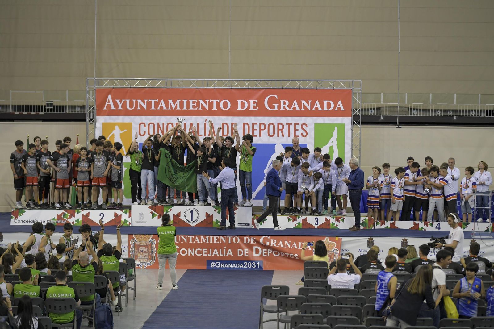 La clausura de los Juegos Deportivos Municipales, en imágenes