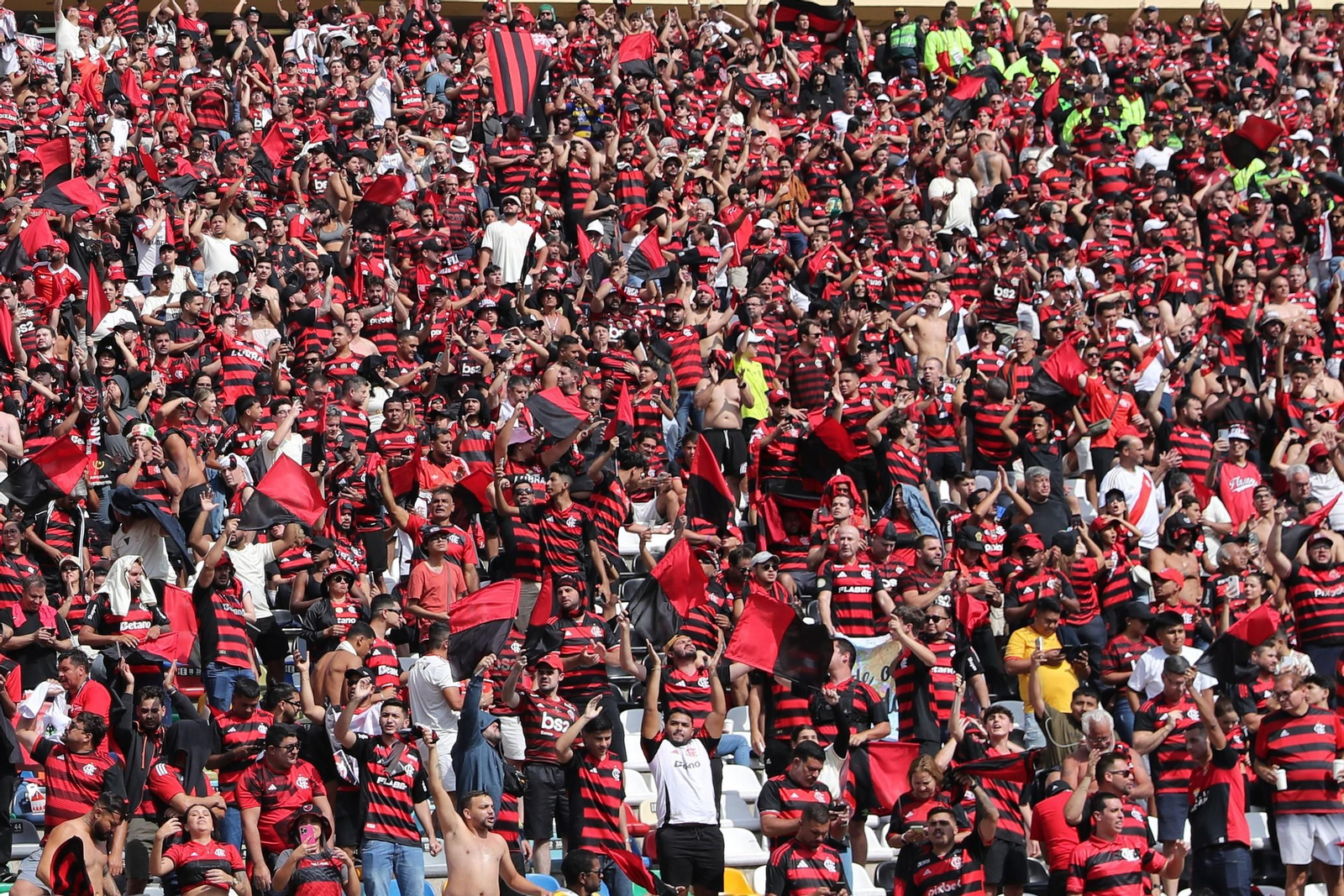 Las fotos de la final de la Copa Libertadores con triunfo de Flamengo sobre Palmeiras