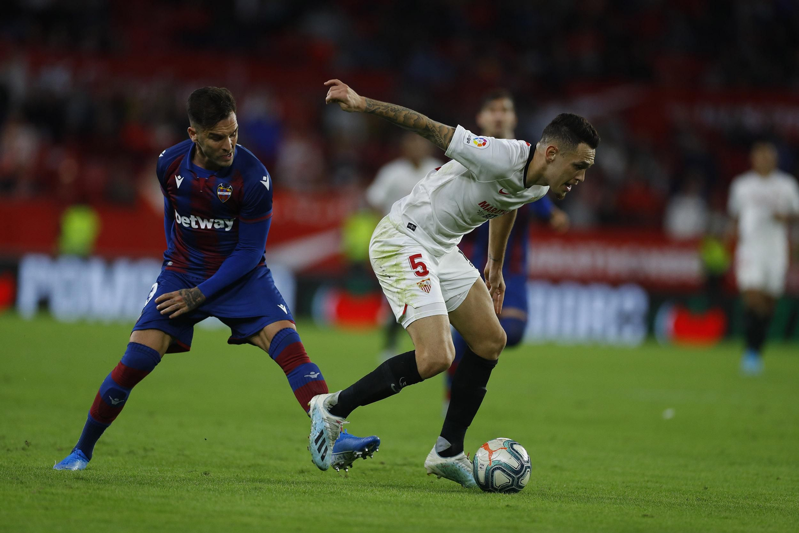 Las imágenes del Sevilla FC-Levante