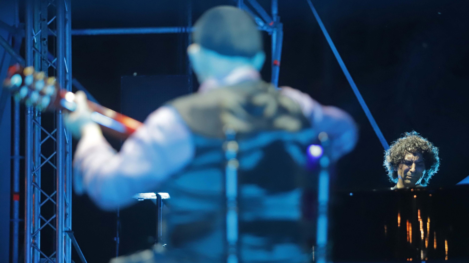 Fotos del espectáculo 'Paqueando' de José Mari Banderas y Diego Amador en Algeciras