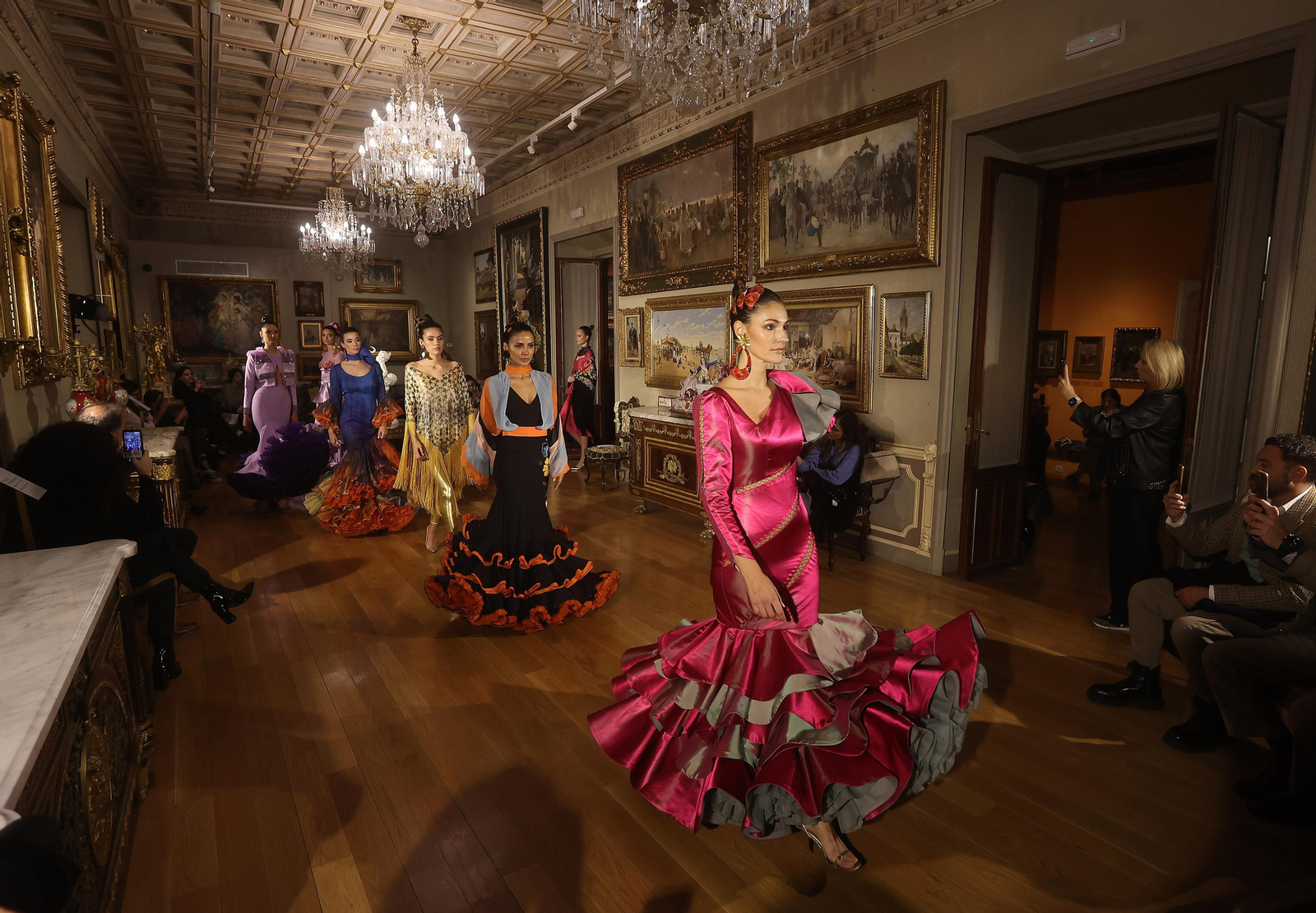 Desfile de moda flamenca Úniqo Qlamenco.