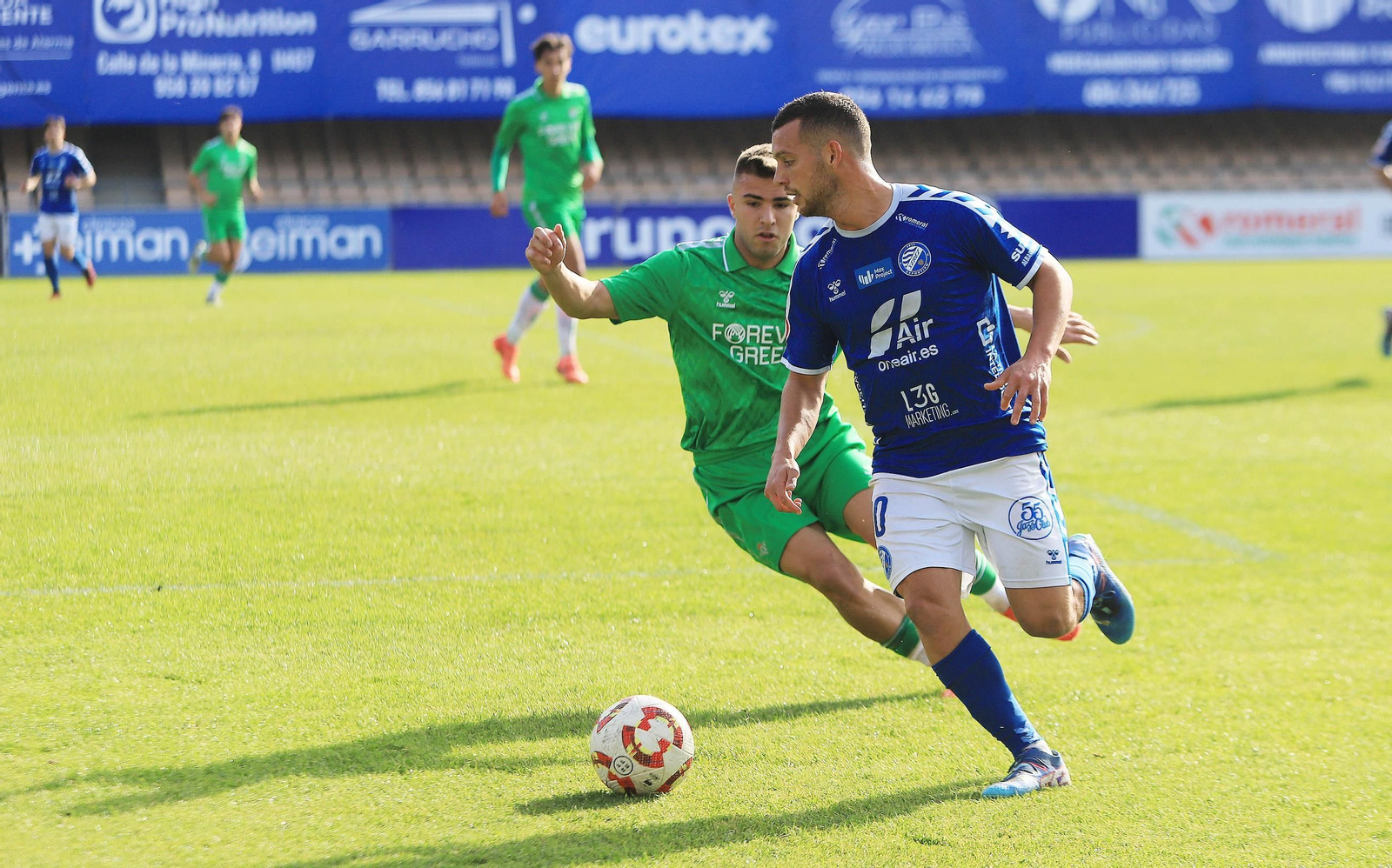 Imágenes del amistoso entre el Xerez DFC - Betis Deportivo