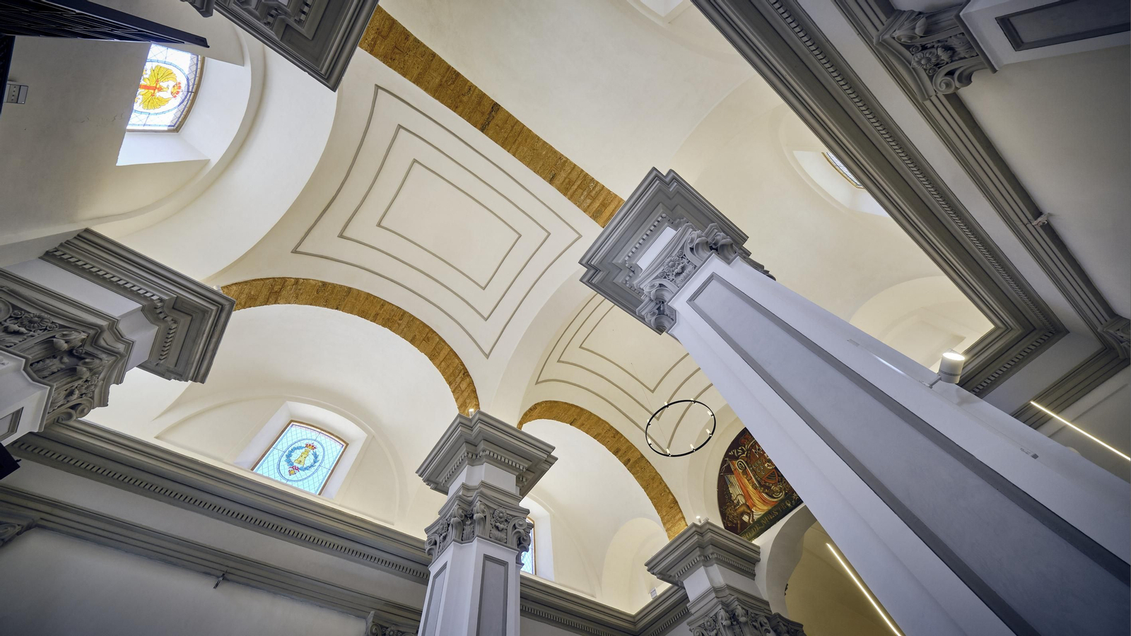 Interior de la Iglesia Castrense después de la reforma.
