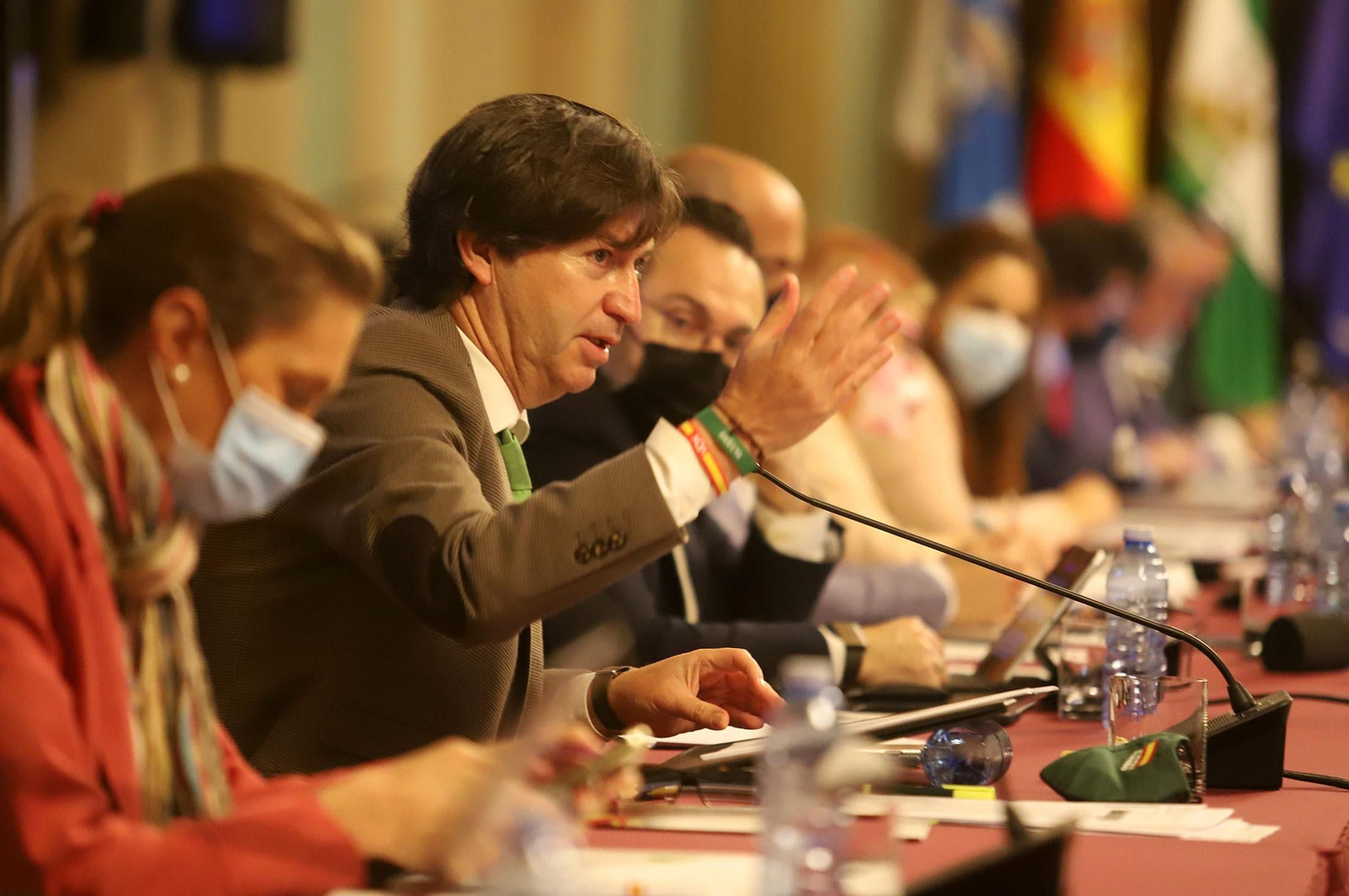 Imágenes del pleno celebrado en el Ayuntamiento de Huelva