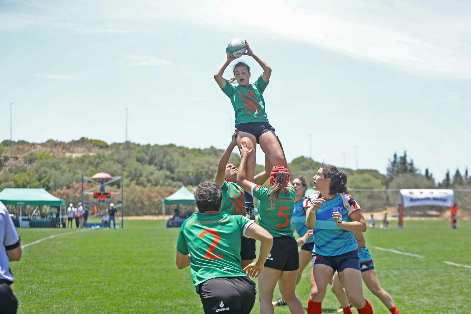 Final Copa de la Reina de rugby en Montecastillo