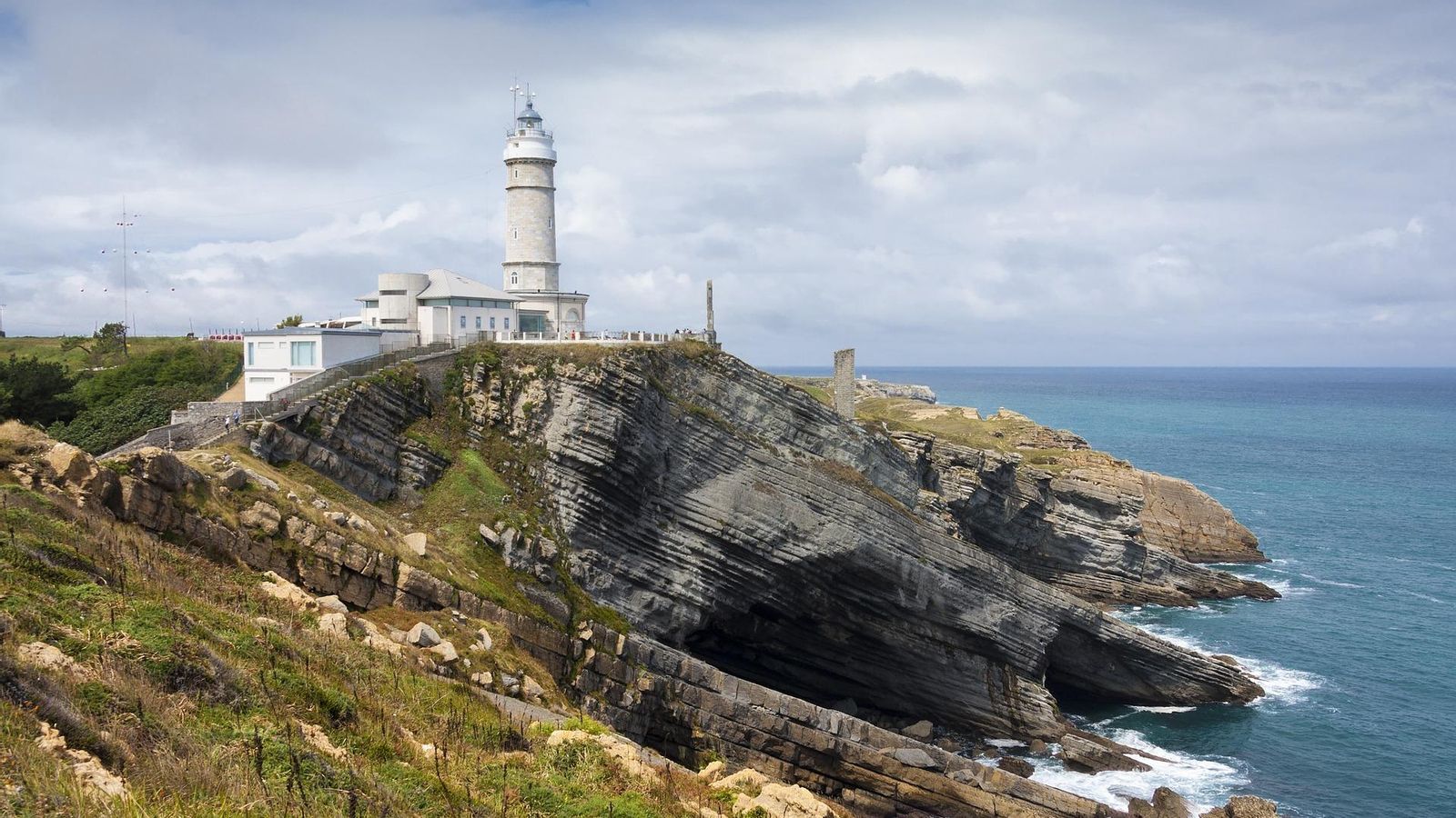 El Faro Cabo Mayor de Santander.