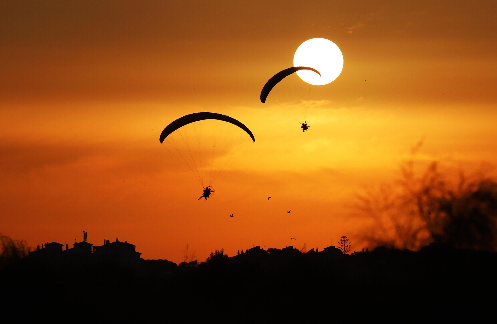 Atardecer en El Portil