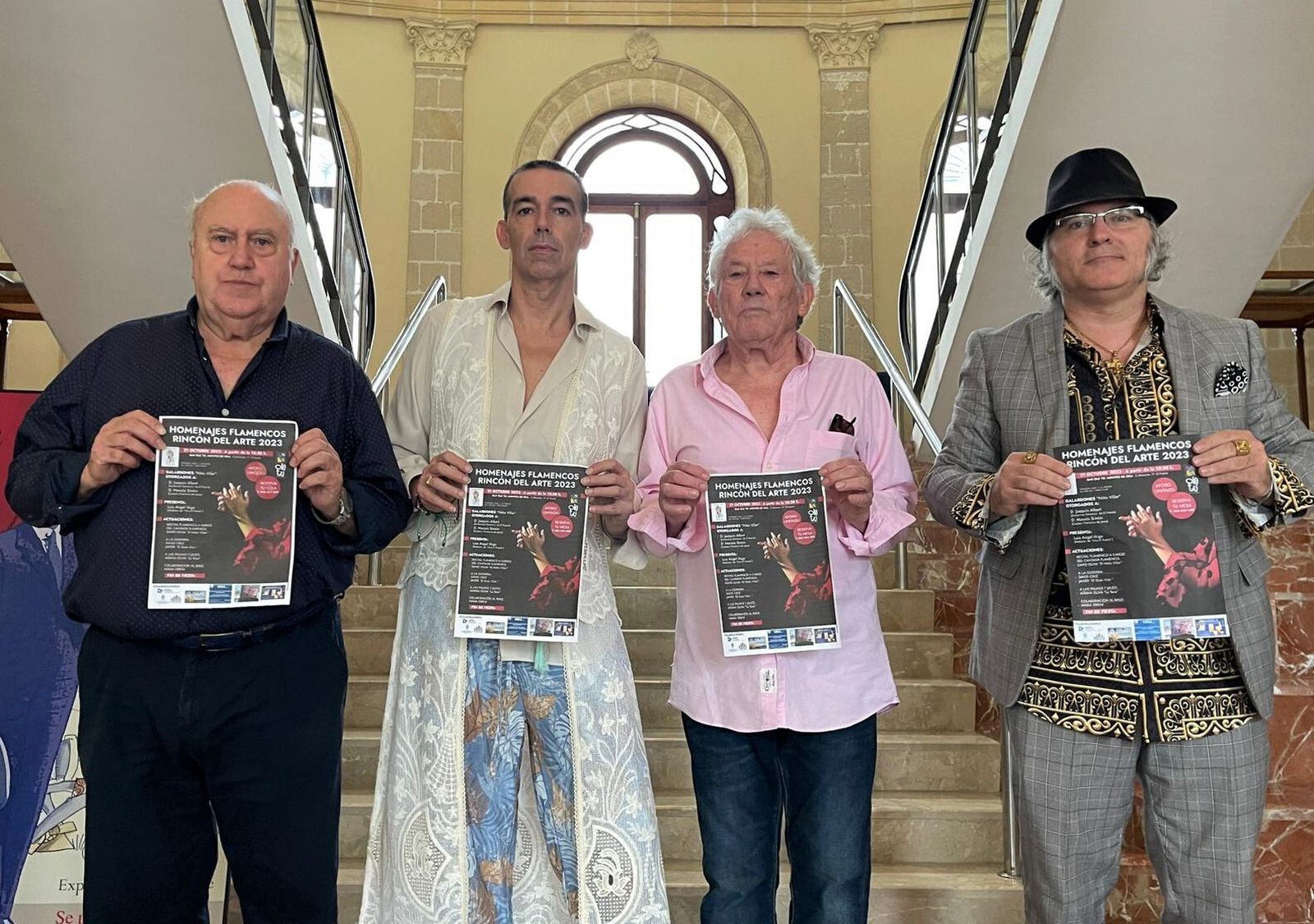 Una imagen de la presentación del cartel.