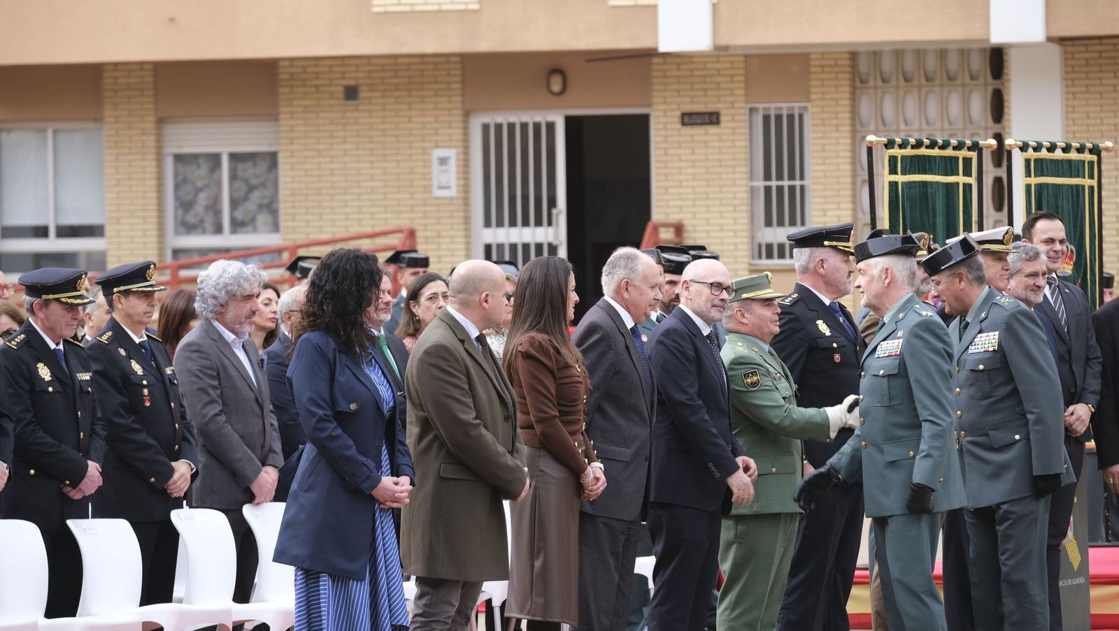 Las imágenes de la toma de posesión del nuevo coronel jefe de la Guardia Civil de Almería