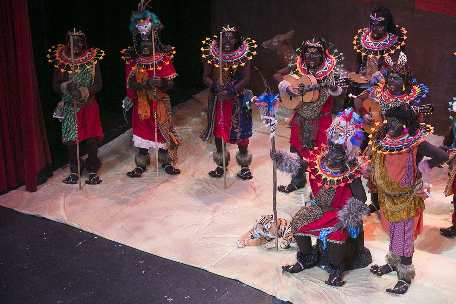 Imagen de la tercera semifinal del Carnaval Colombino