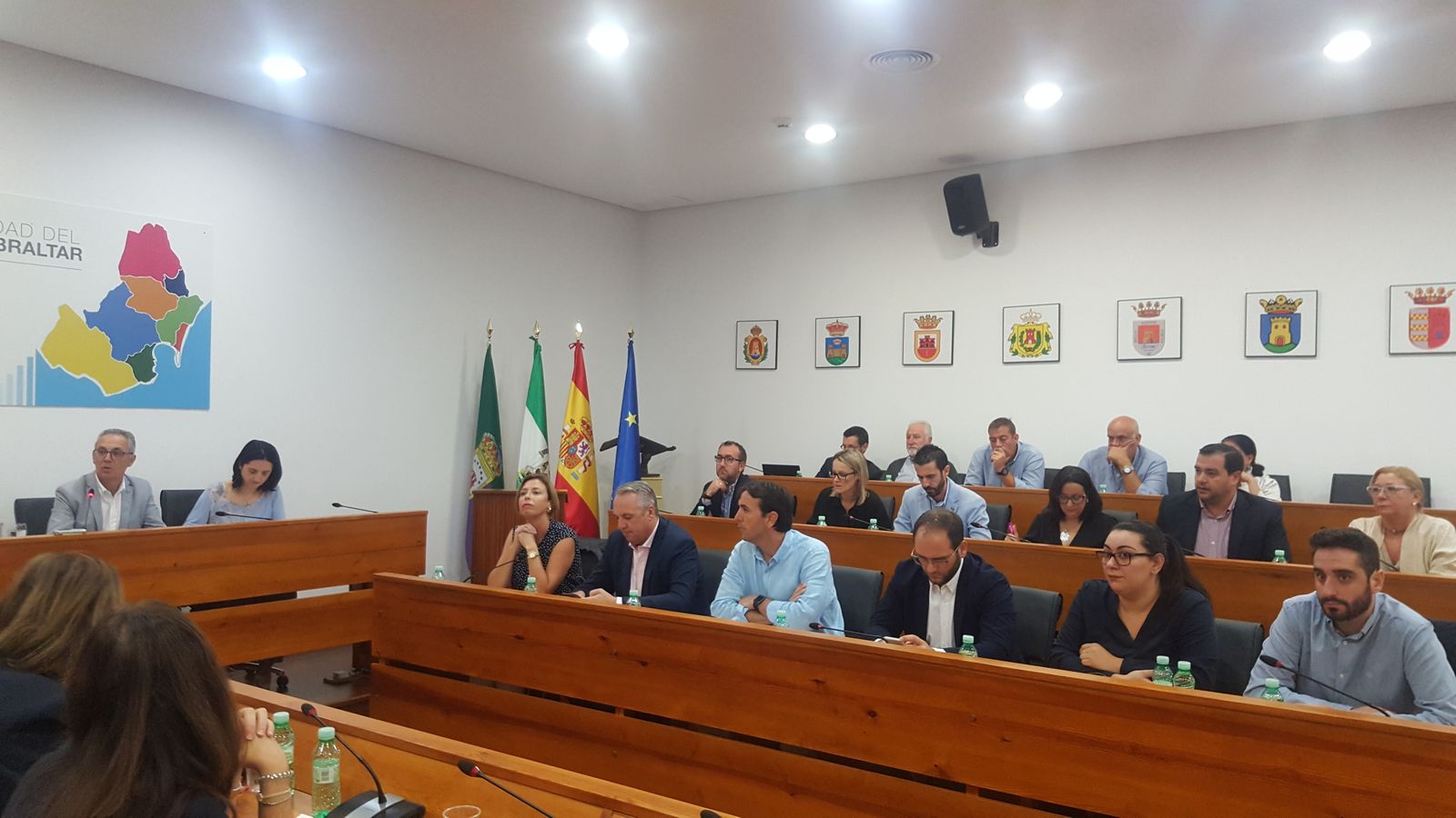 El Pleno de la junta de comarca, este viernes.