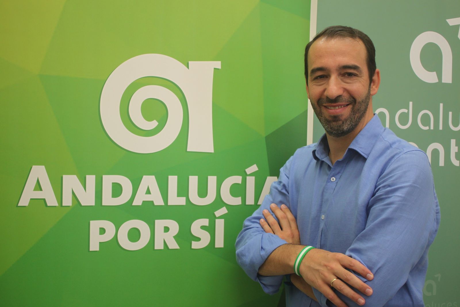 Santiago Casal, portavoz de la Gestora de AxSí en Jerez,.