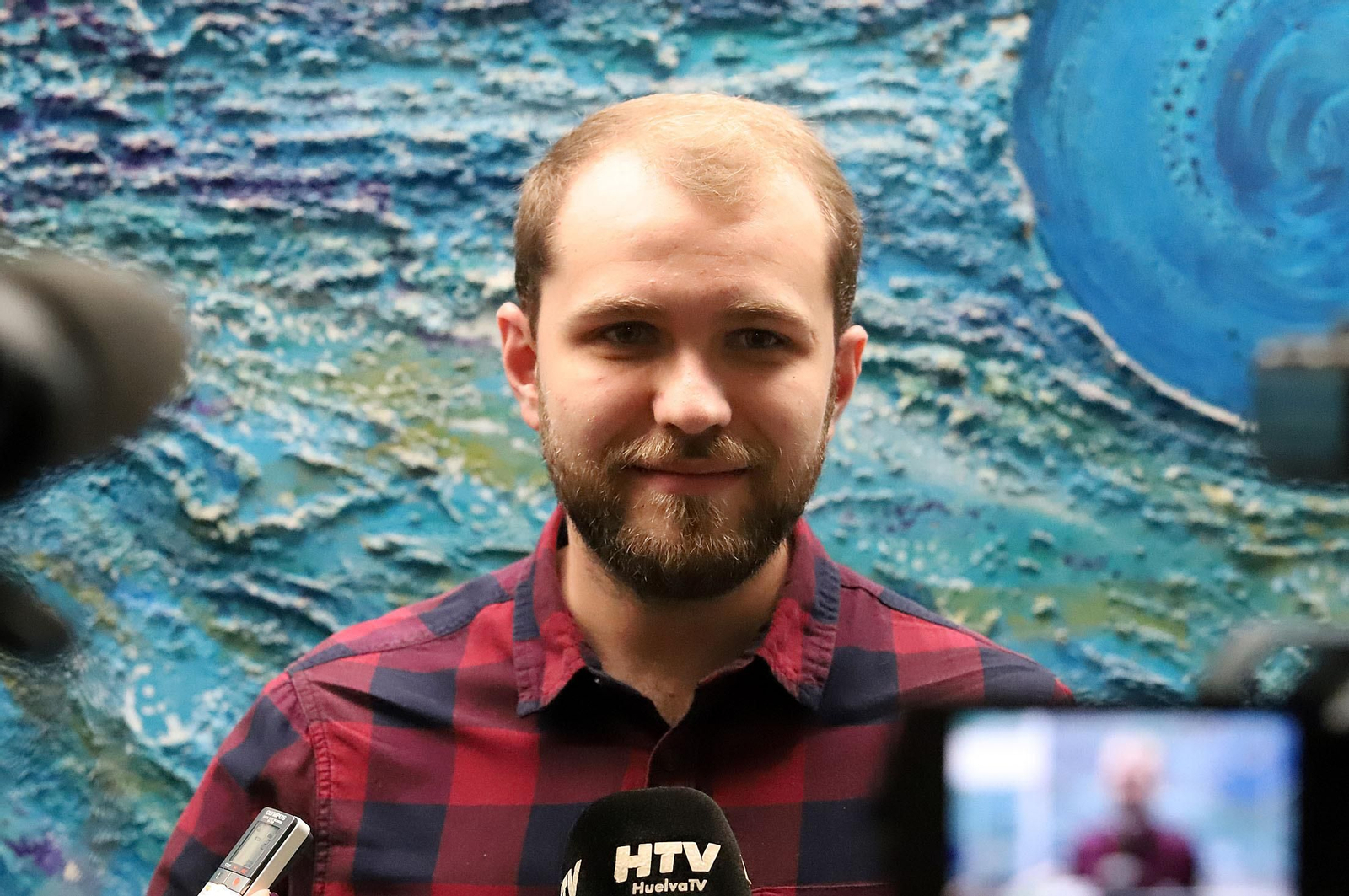 Imágenes de la llegada de erasmus a la Universidad de Huelva