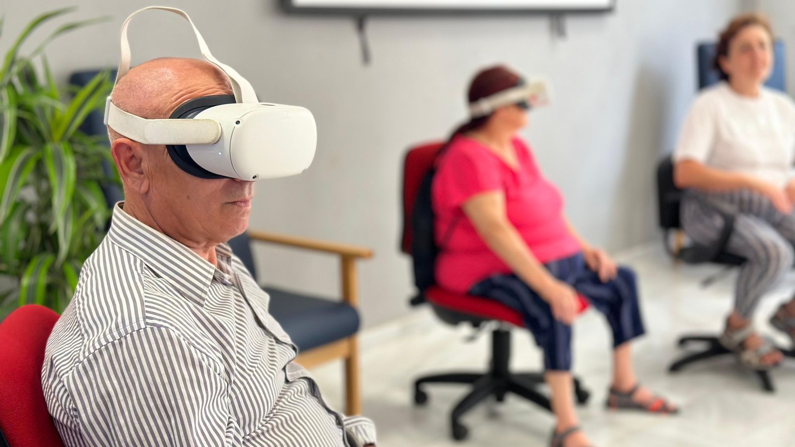 Tranquilos pese a estar en una montaña rusa.