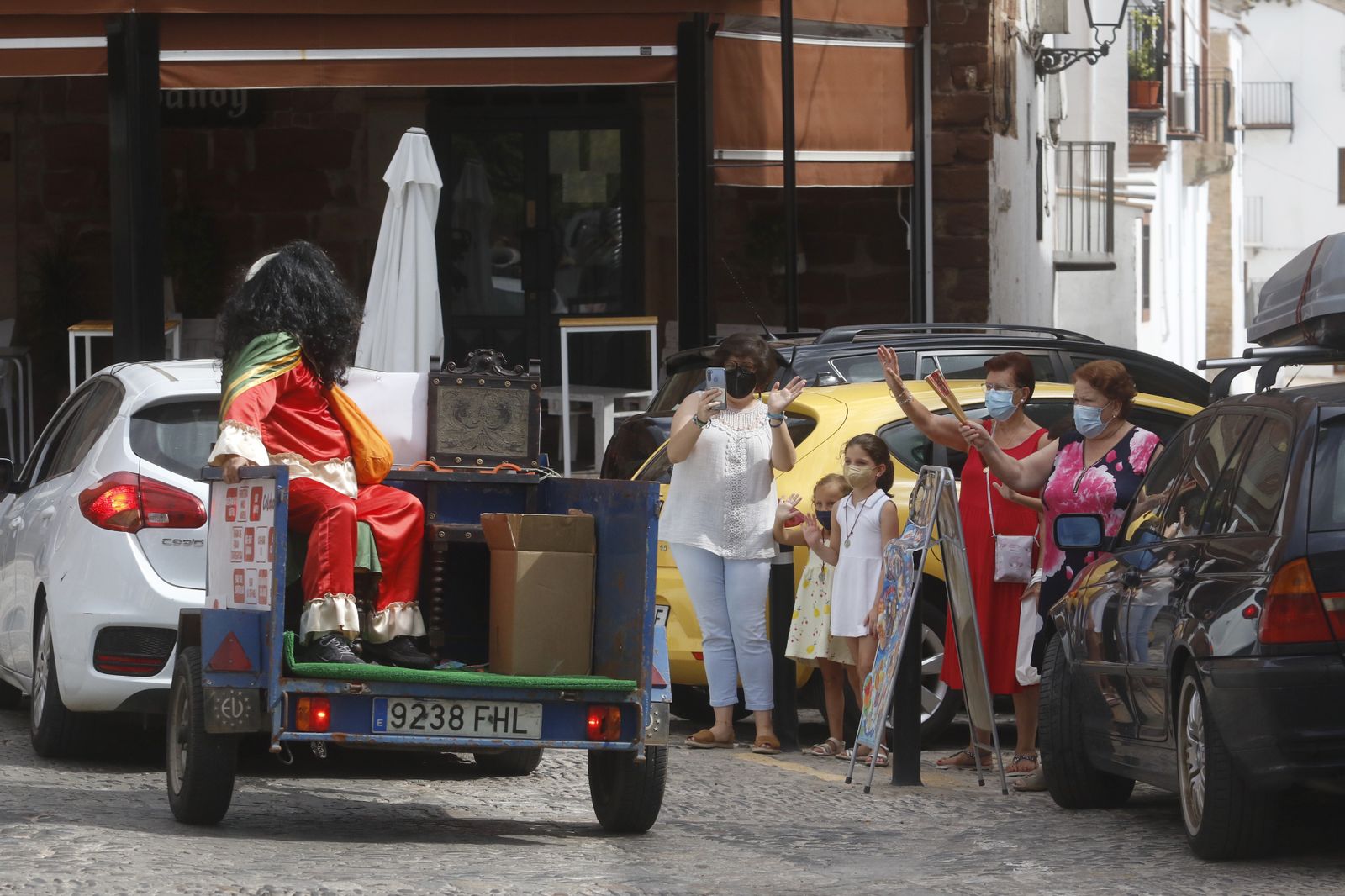 El terror de la Diablilla por las calles de Montoro, en fotografías