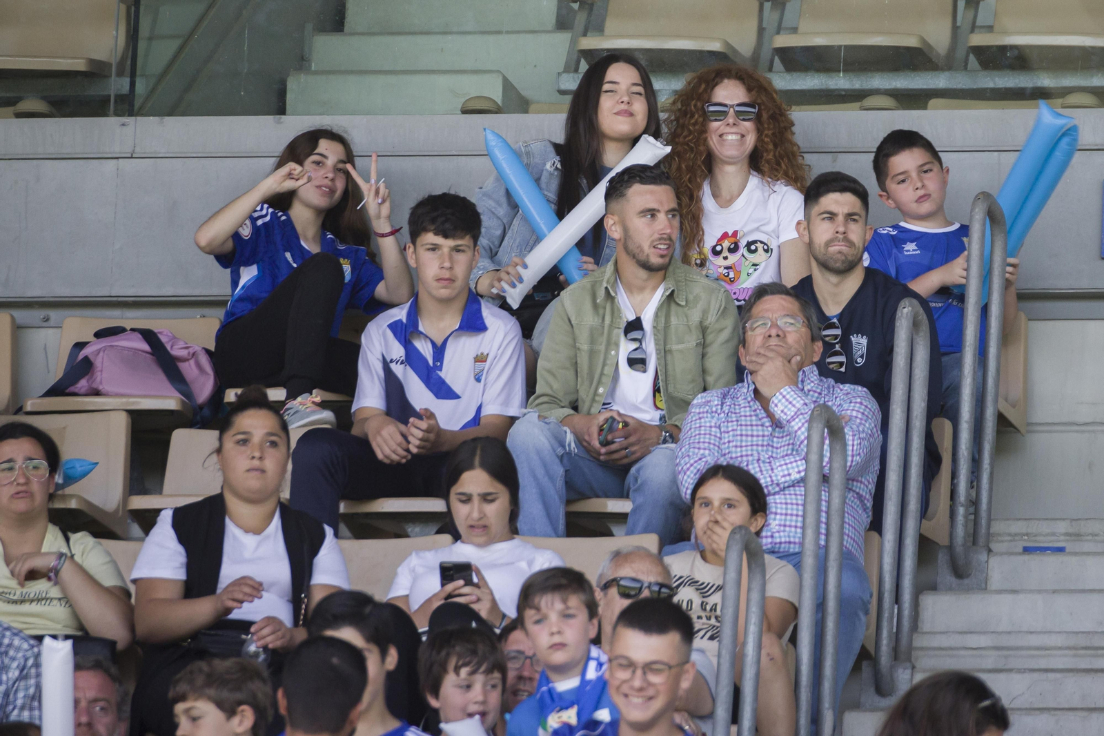 Pedro Pacheco viendo el Xerez CD - Atlético Espeleño en Chapín