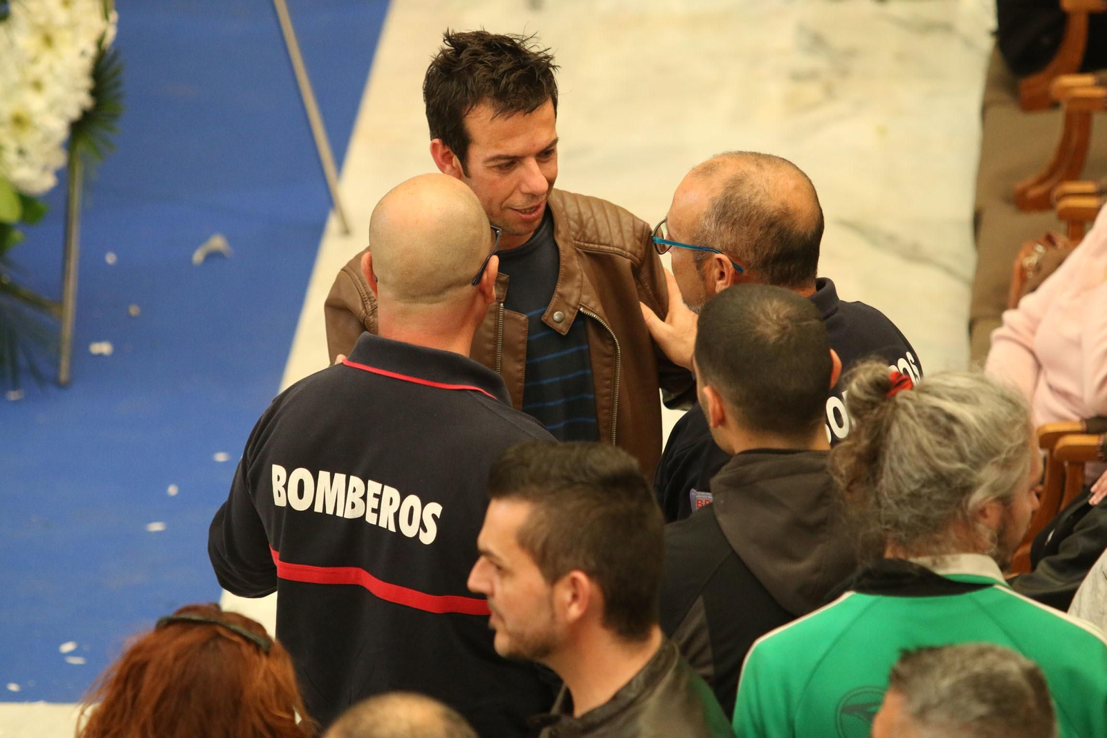 Las imágenes de la capilla ardiente por Gabriel