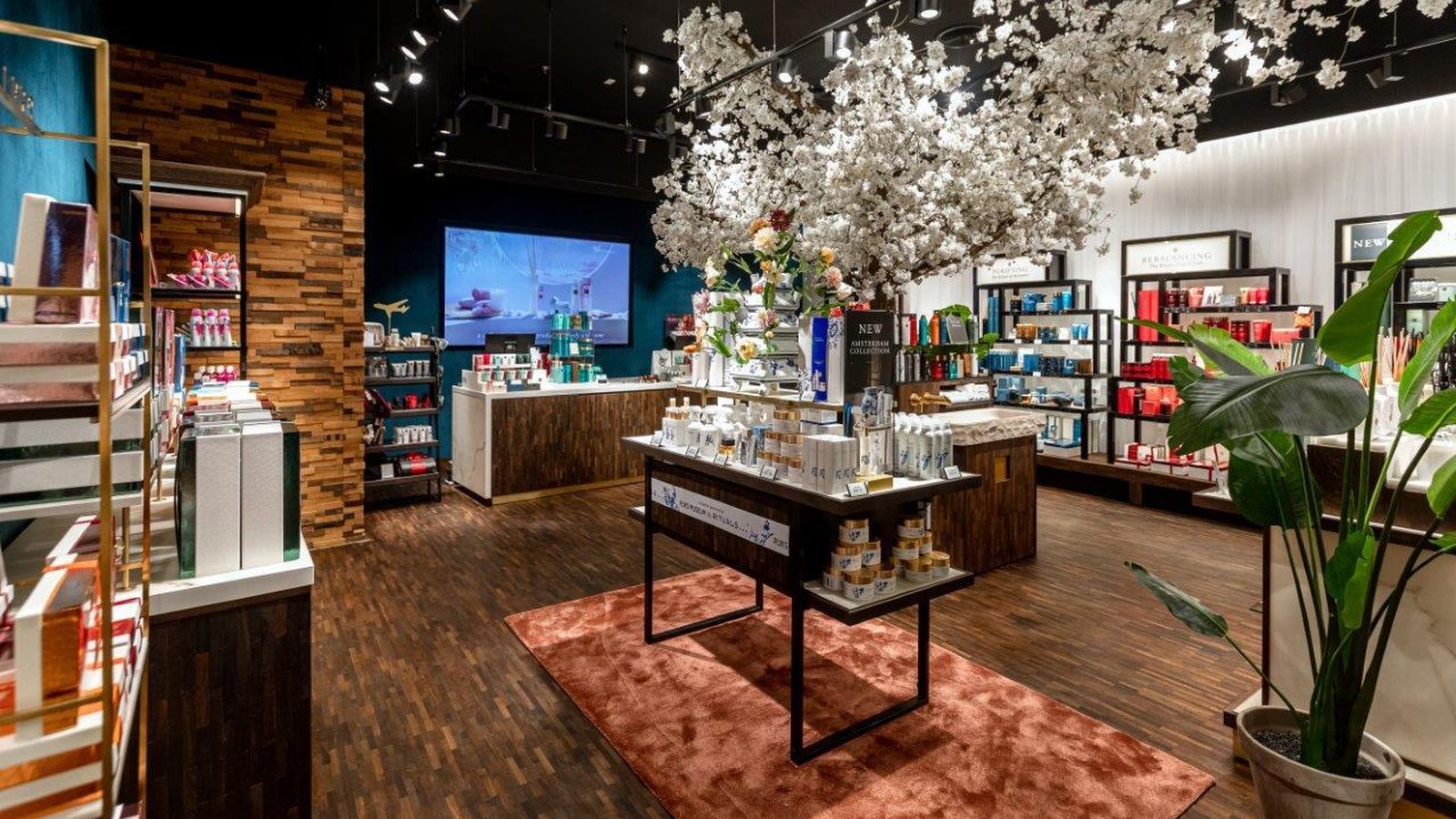 Espacio interior de una tienda Rituals.