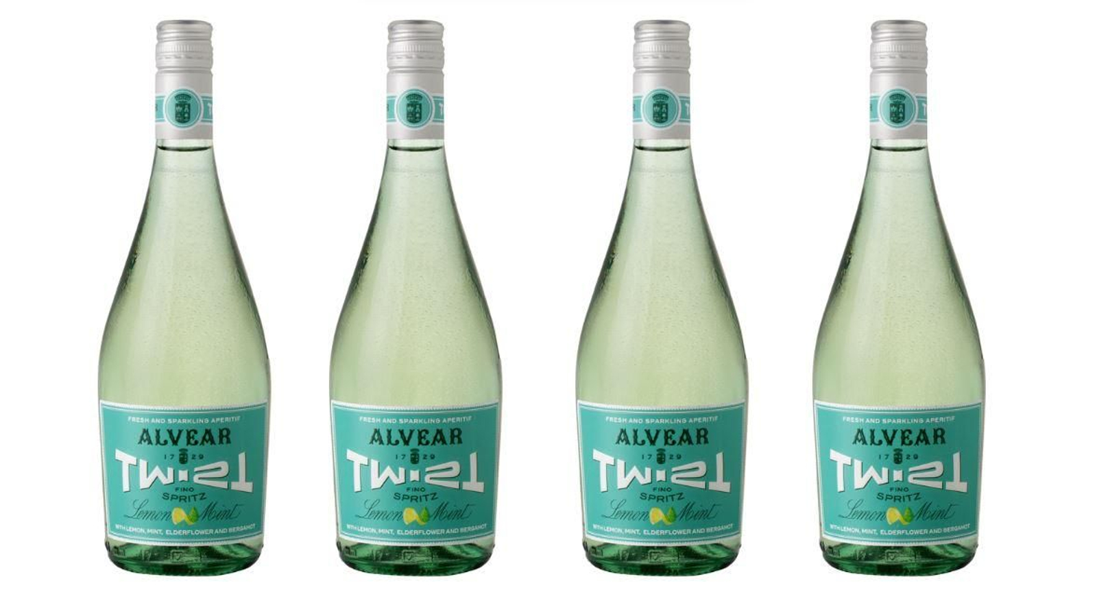 Botellas del nuevo Alvear Twist.