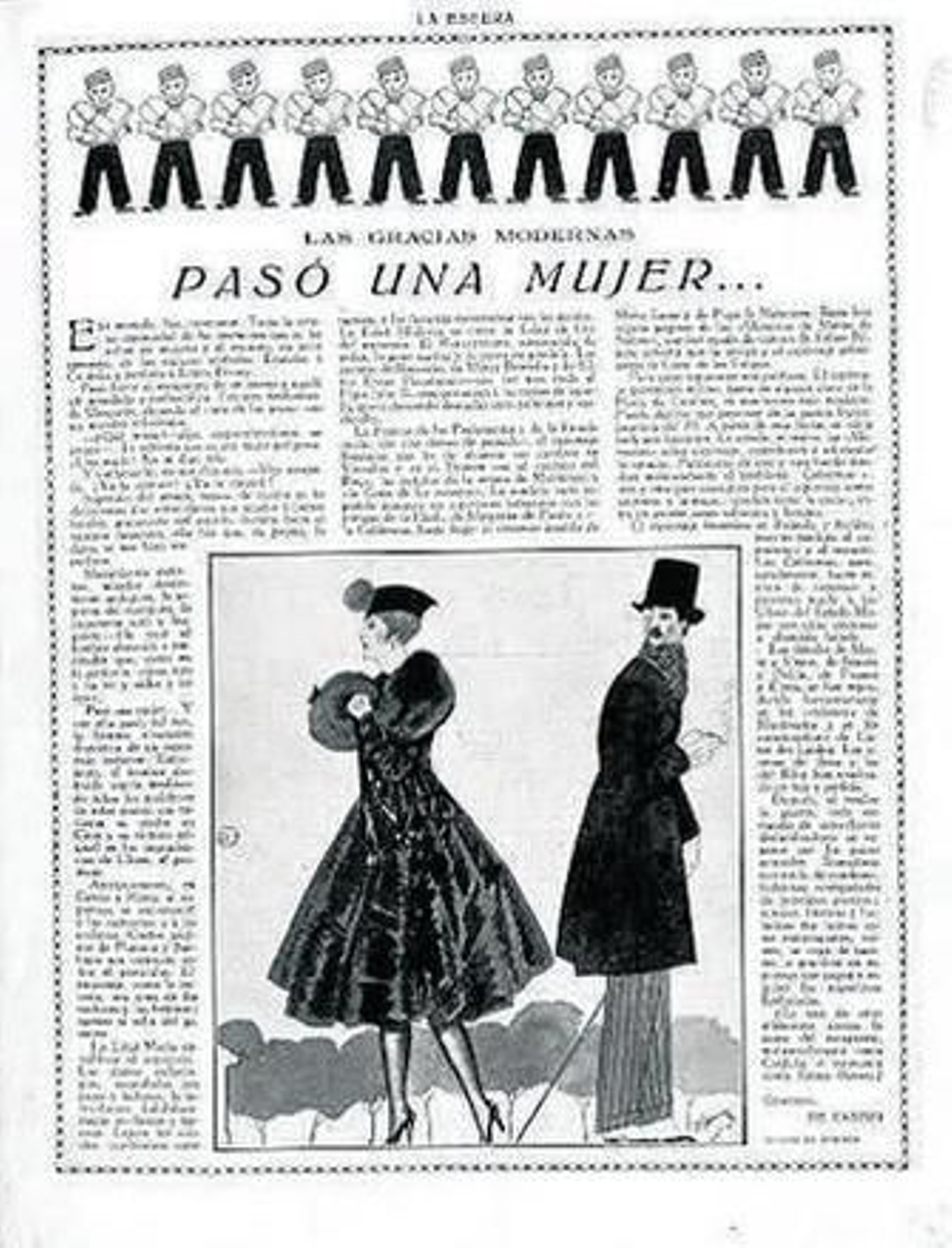 1. Imagen de un submarino en aguas andaluzas (Biblioteca Virtual de Prensa Histórica). 2. Vista de la mina Pozo Ancho, en Linares. 3. El transatlántico 'Reina Victoria Eugenia' a su paso por la Bahía de Gibraltar . 4. Artículo de la revista 'Esfera' acerca de las mujeres y el espionaje. 5. La Real Fábrica de Artillería de Sevilla, en 1917. 6. El transatlántico inglés 'Lusitania', torpedeado por un submarino alemán en el canal de San Jorge.