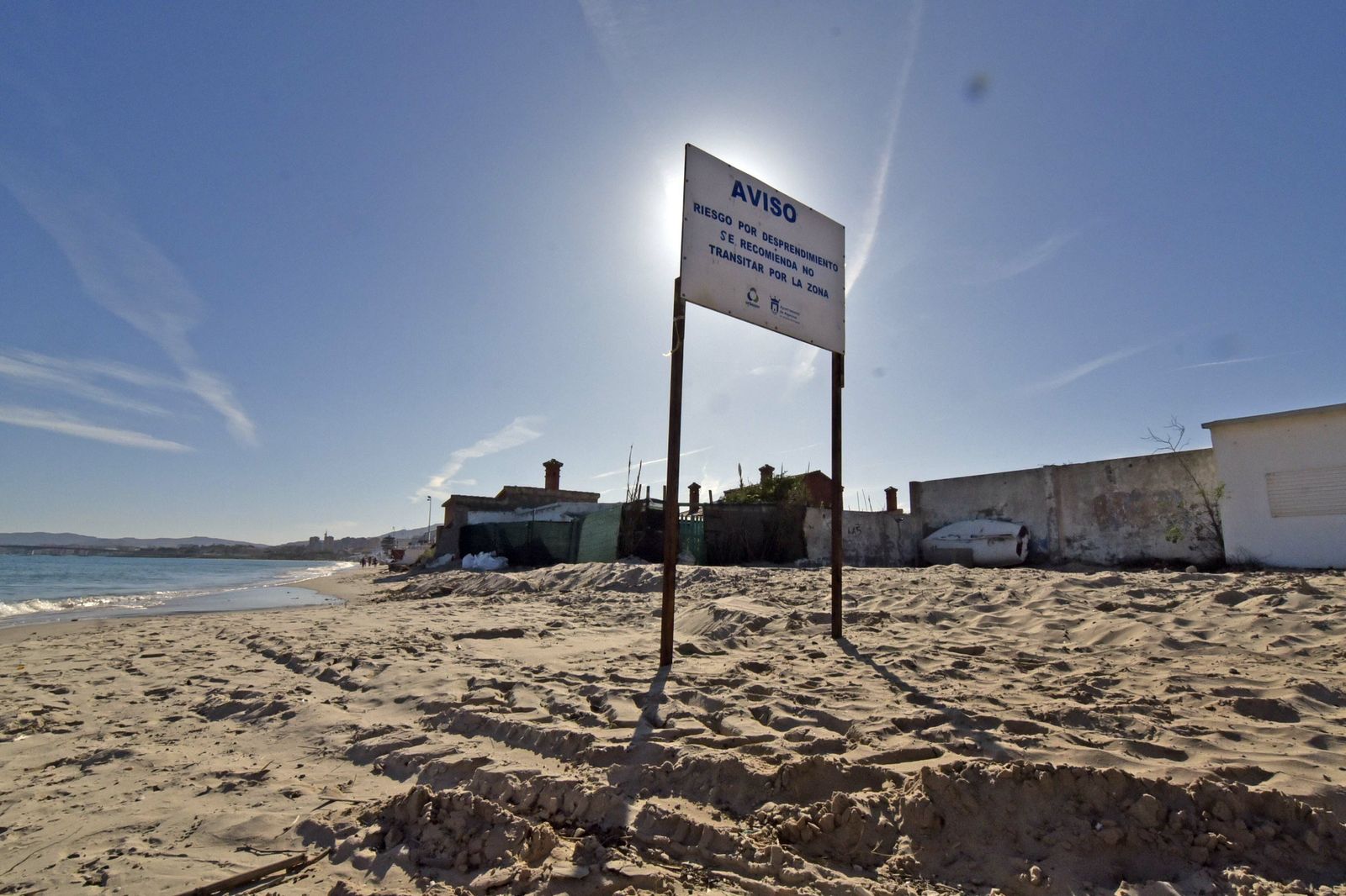 Zona de El Rinconcillo en la que se ha derribado la vivienda.