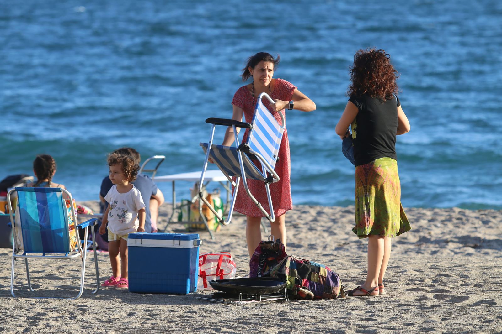 Fotogalería de los preparativos de la noche de San Juan