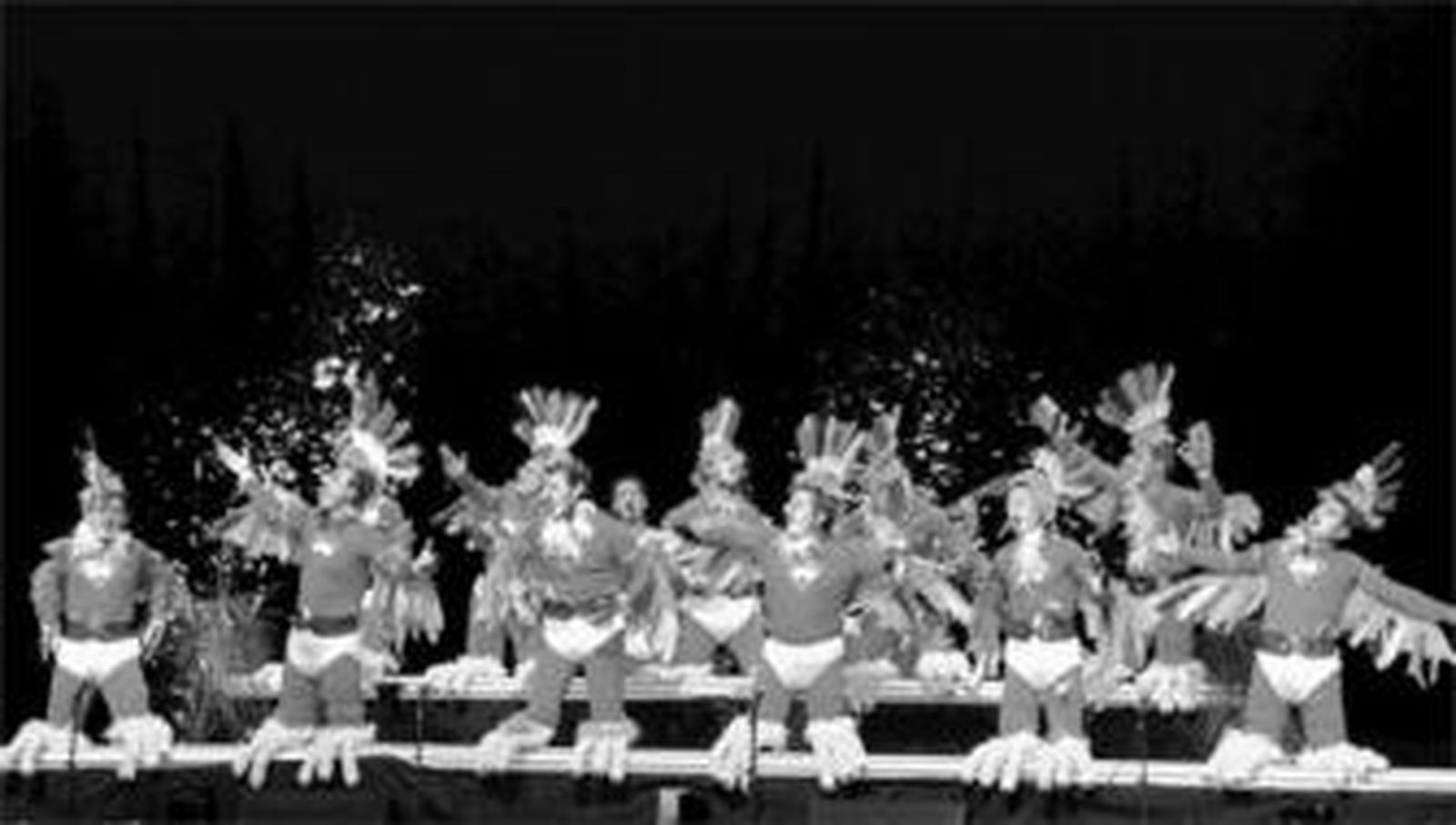 La agrupación 'Con ustedes la murga' presentó un tipo muy original.