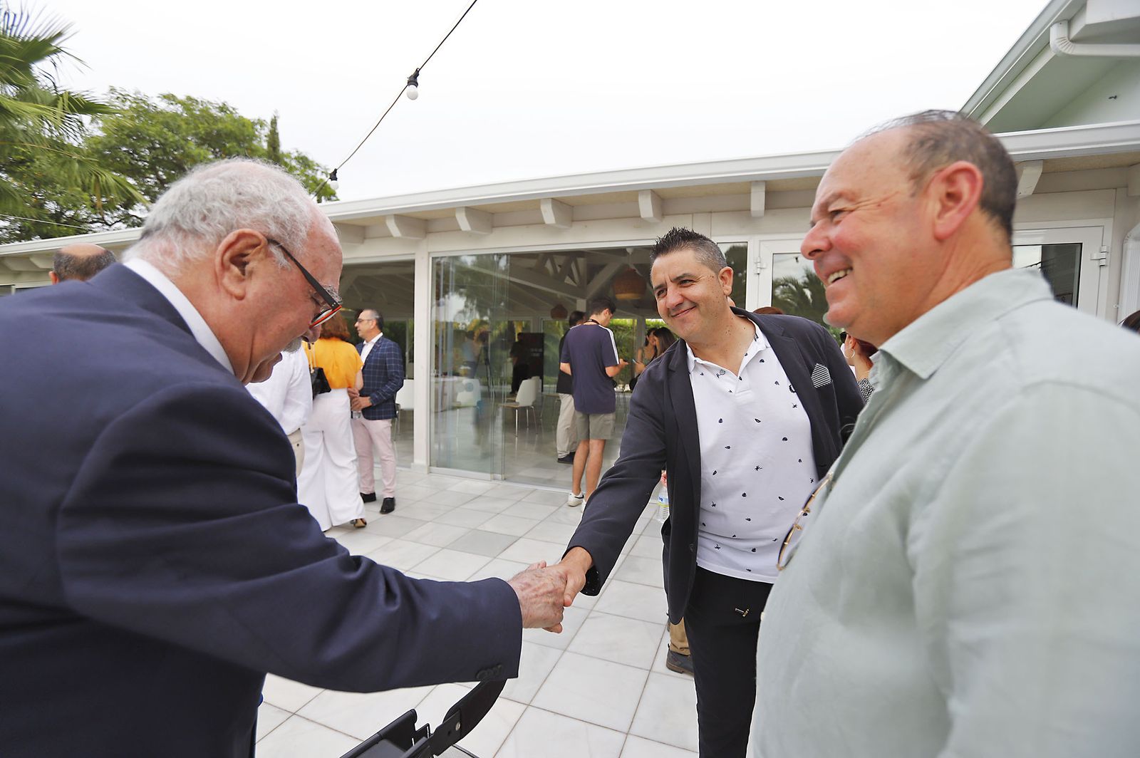 Imágenes de la recepción en la "Noche de los Frutos Rojos"