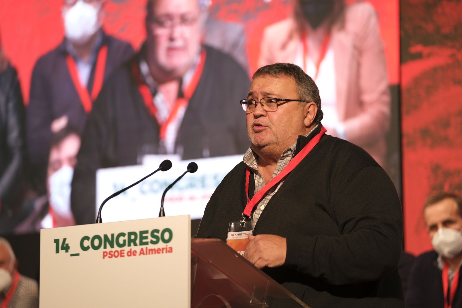 Imágenes del 14 Congreso Provincial PSOE de Almería. El Parador (Almería)