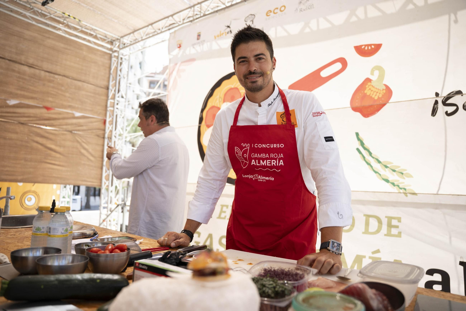 Las imágenes de la charla y degustación de la gamba roja por Rafa Rodríguez
