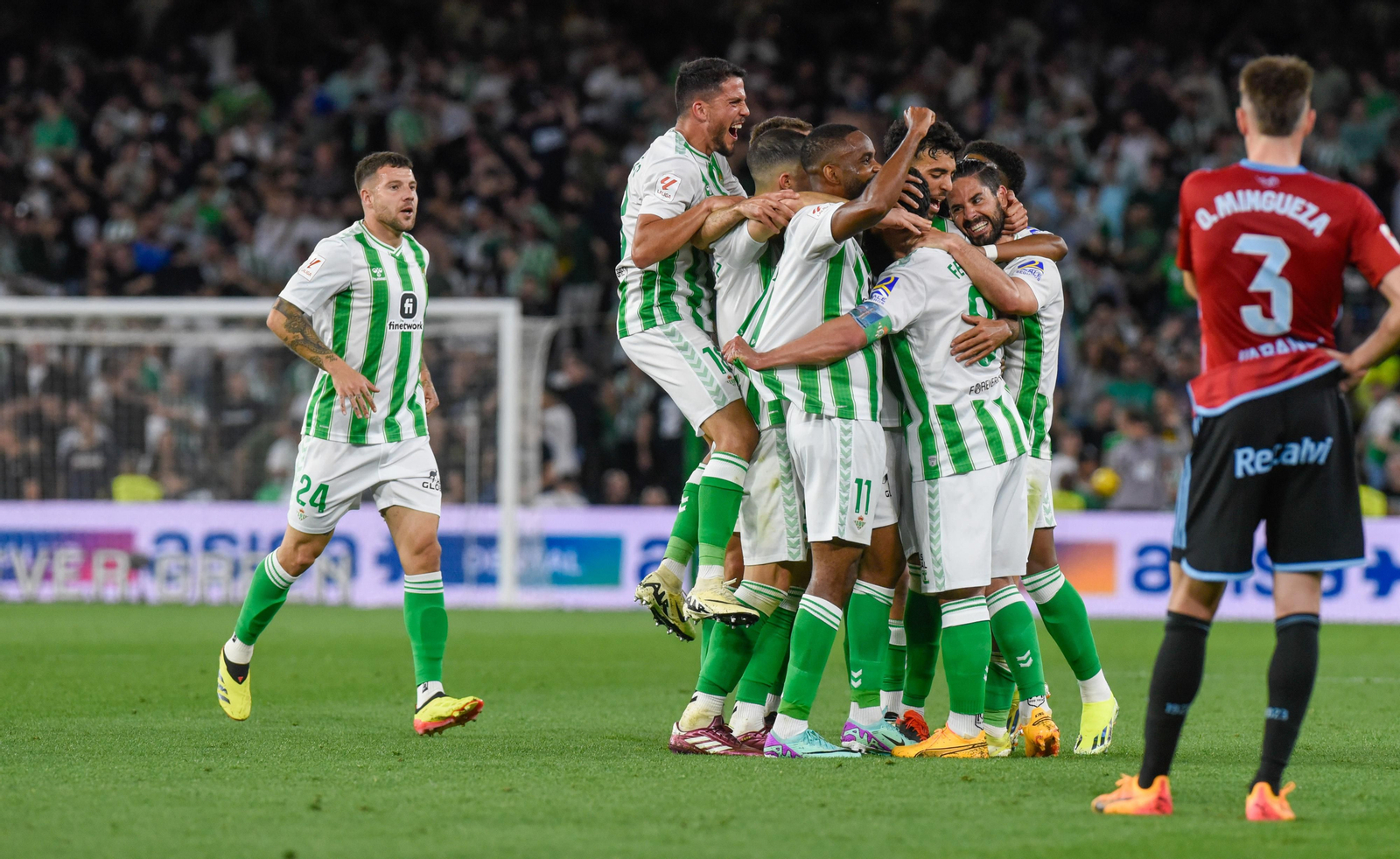 Las imágenes del Real Betis-Celta