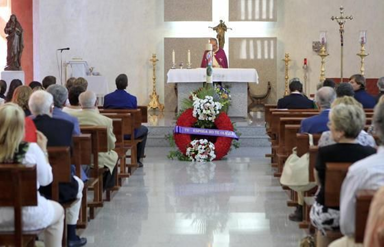 Imagen del funeral de Juan Arza.

Foto: Juan Ferreras