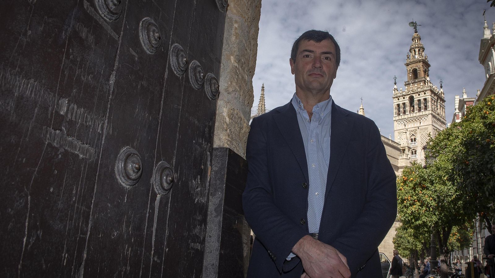 Clemente Fernández, en Sevilla, el pasado miércoles.