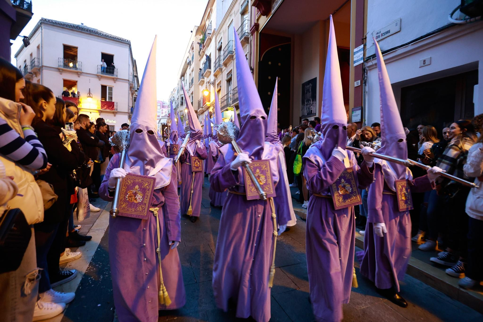 Fotos de La Sangre este Miércoles Santo en Málaga Fotos de La Sangre este Miércoles Santo en Málaga
