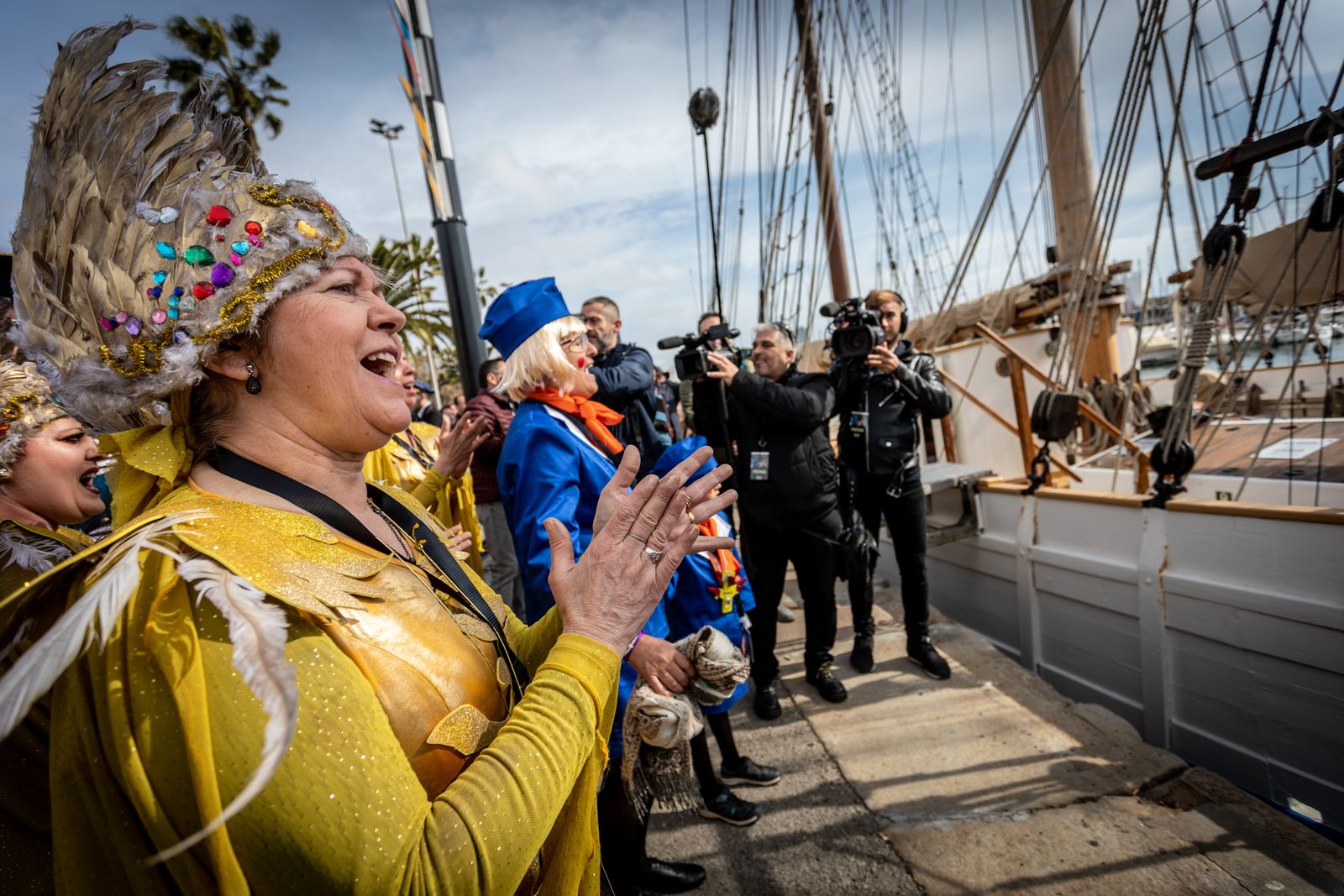 Las callejeras de Cádiz en la Ciudad Condal