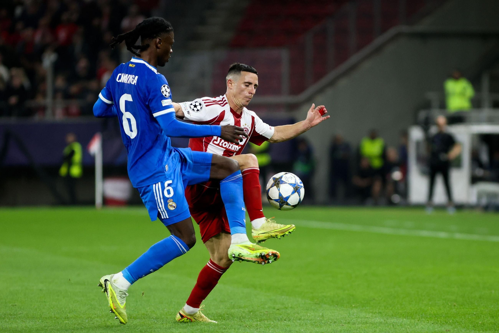 Las imágenes del Olympiacos-Real Madrid