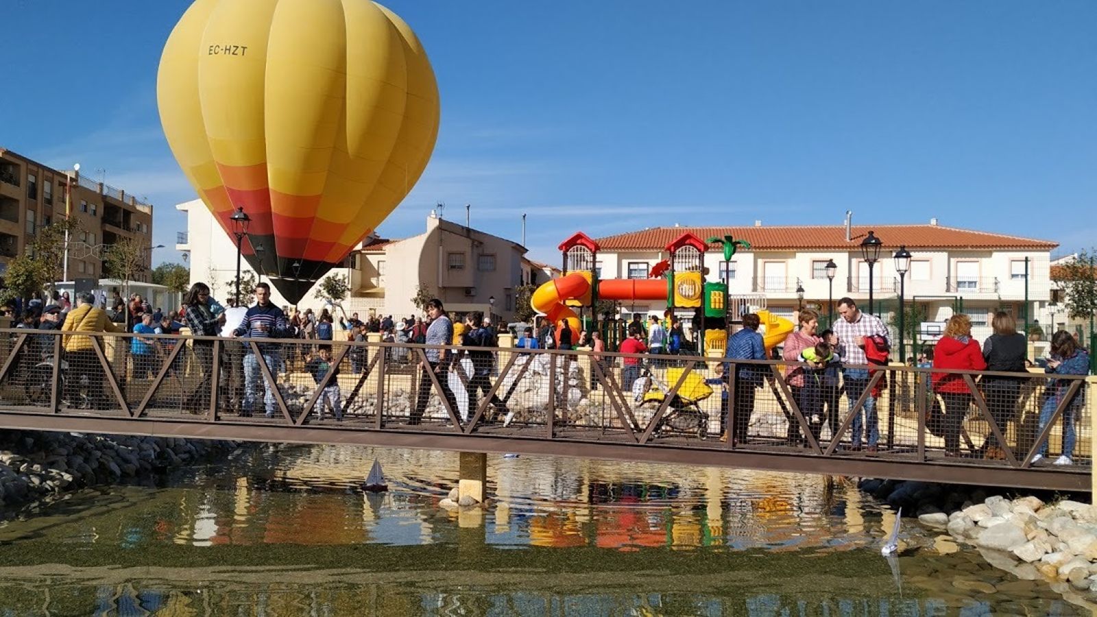 El nuevo parque cuenta con 4.000 metros cuadrados