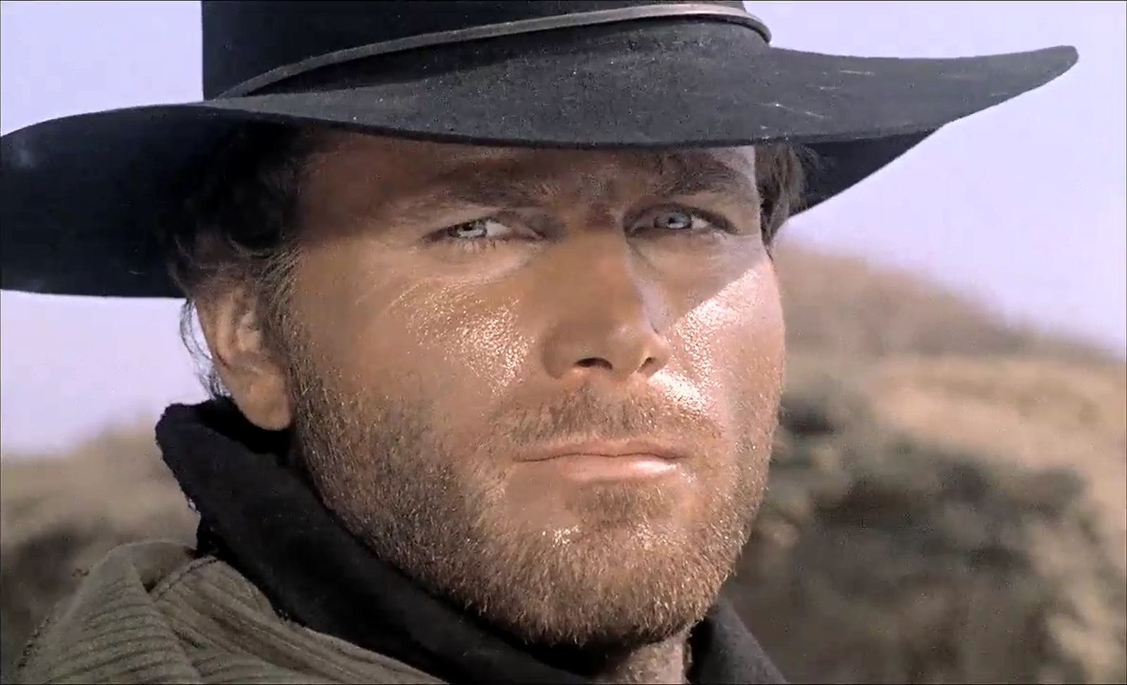 Franco Nero durante su participación en la película 'Django'.