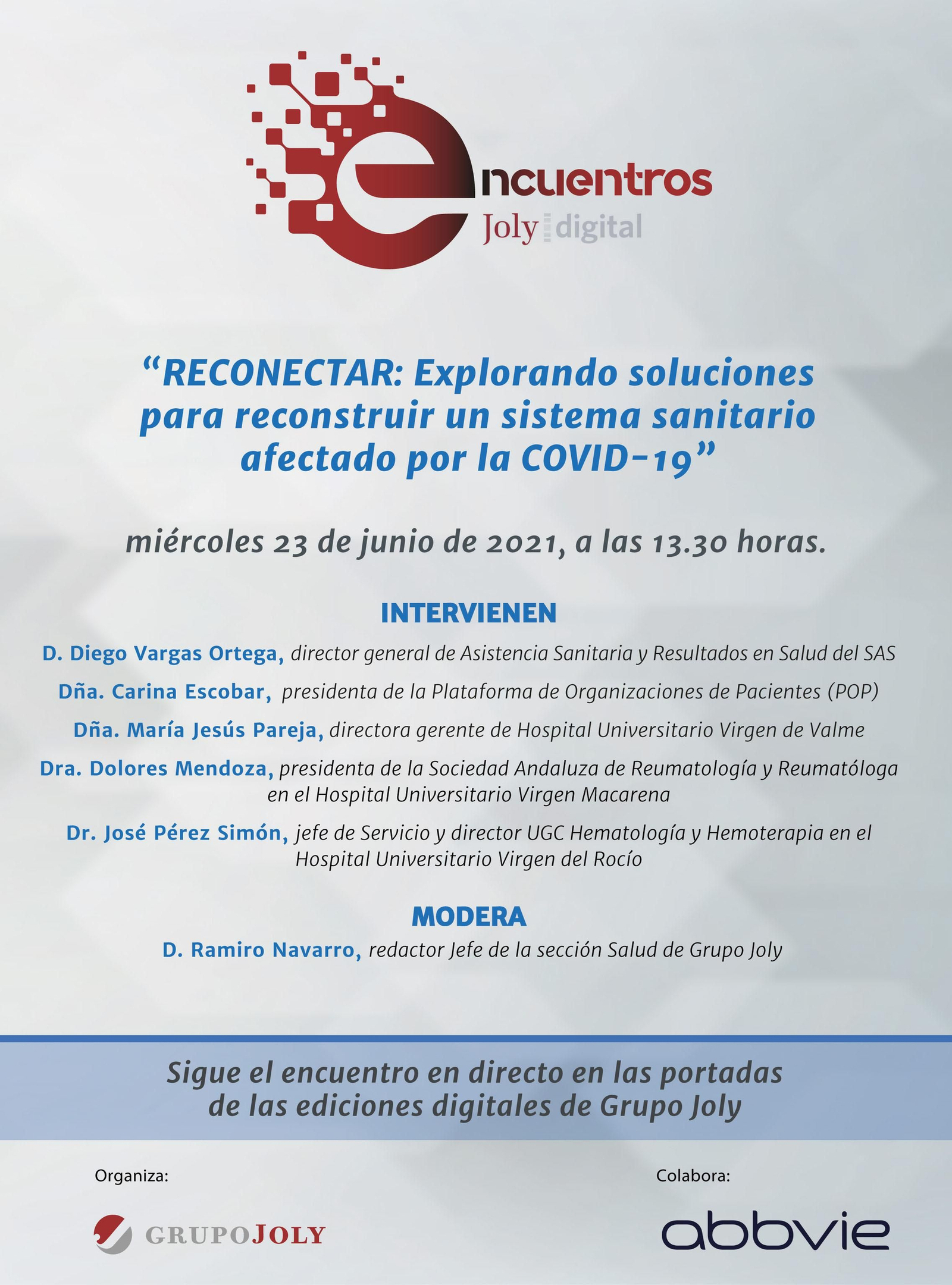 Programa del encuentro digital
