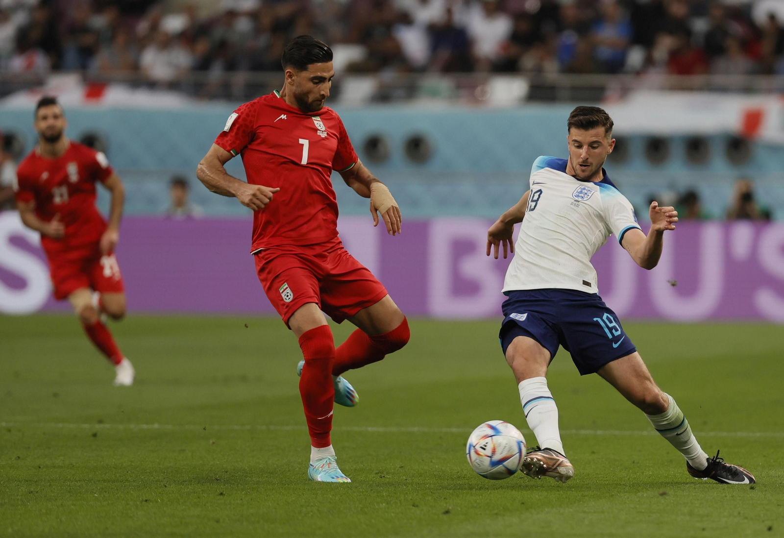 Las imágenes del Inglaterra-Irán del Mundial