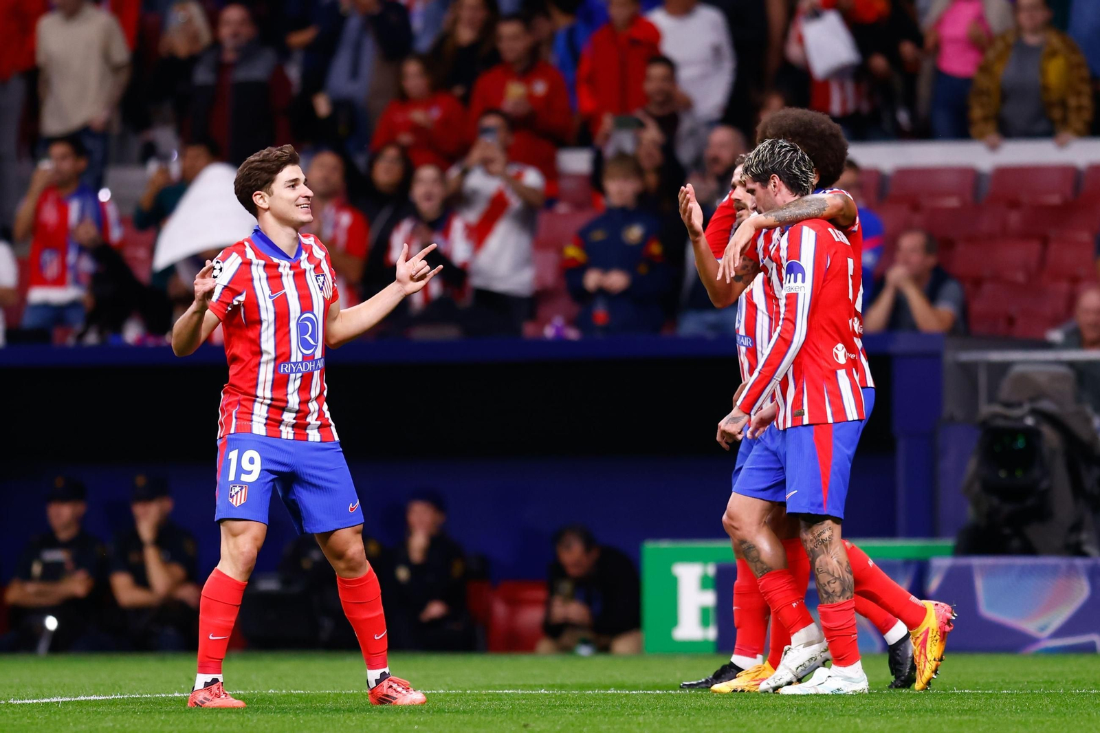 Las mejores imágenes del Atlético de Madrid en su duelo contra el Lille