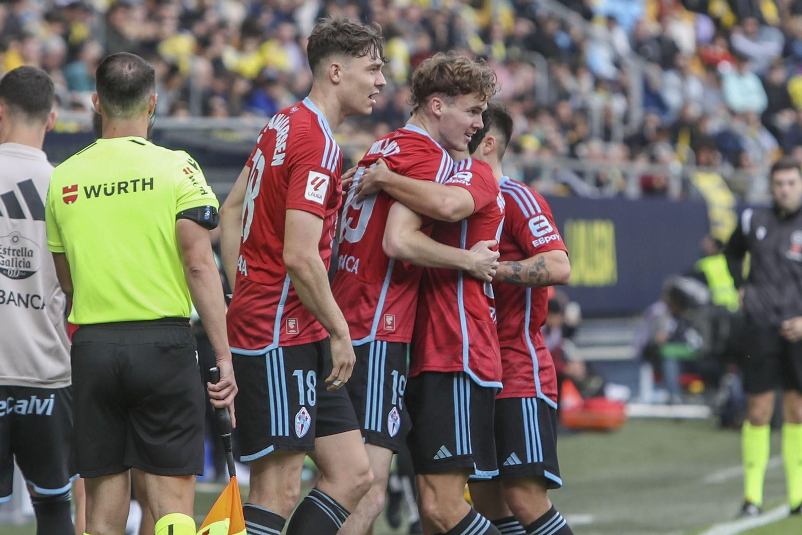 Larsen es el pichichi del conjunto vigués